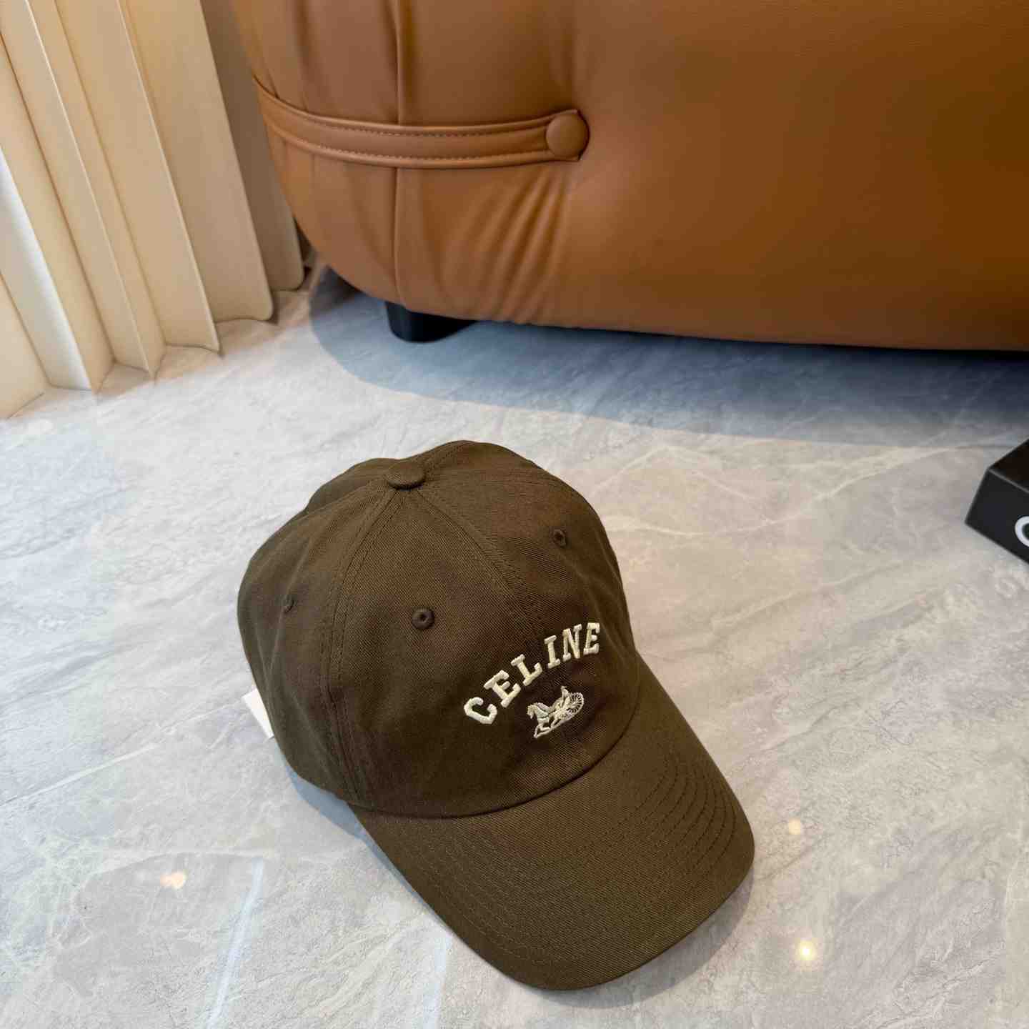 Celine Richelieu Cap IN Cotton Twill - FashionPlug
