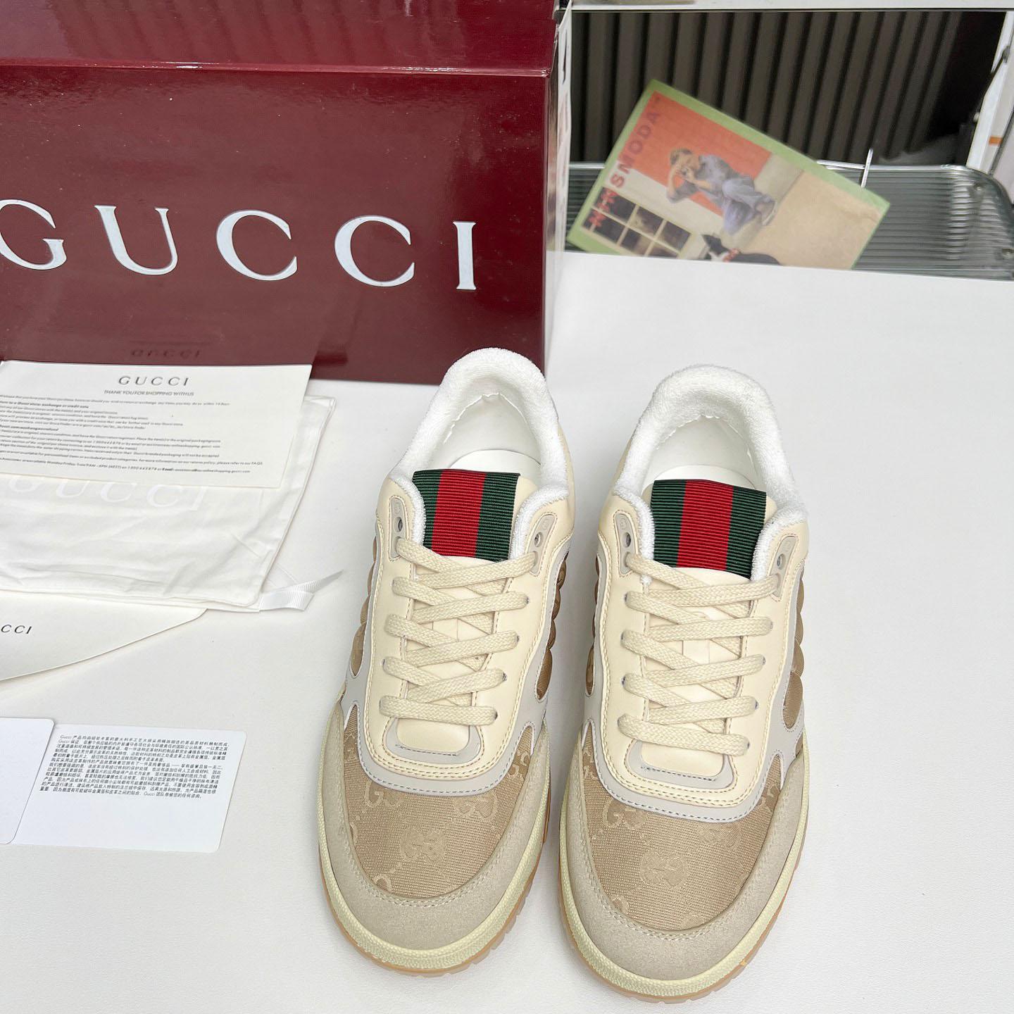 Gucci Re-Web Sneakers - FashionPlug