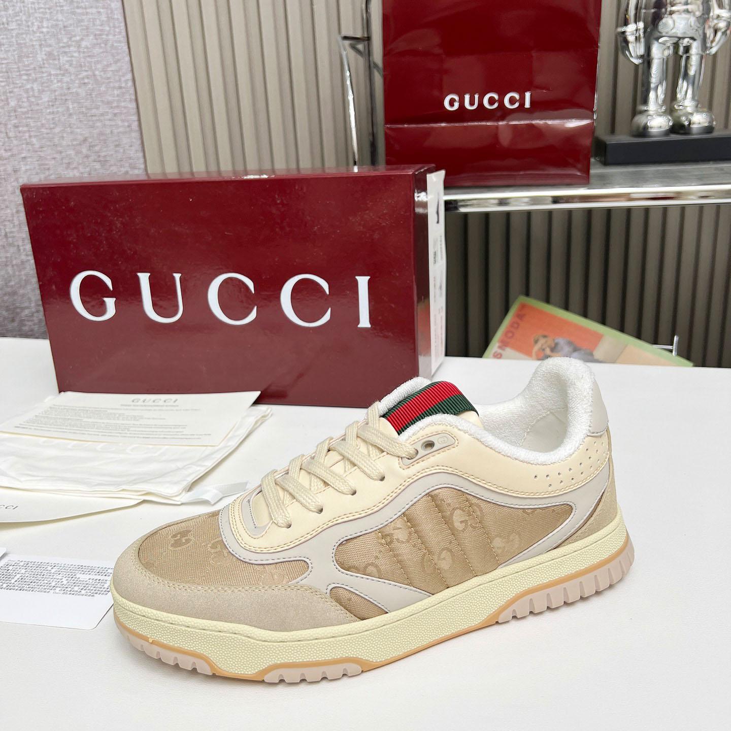 Gucci Re-Web Sneakers - FashionPlug