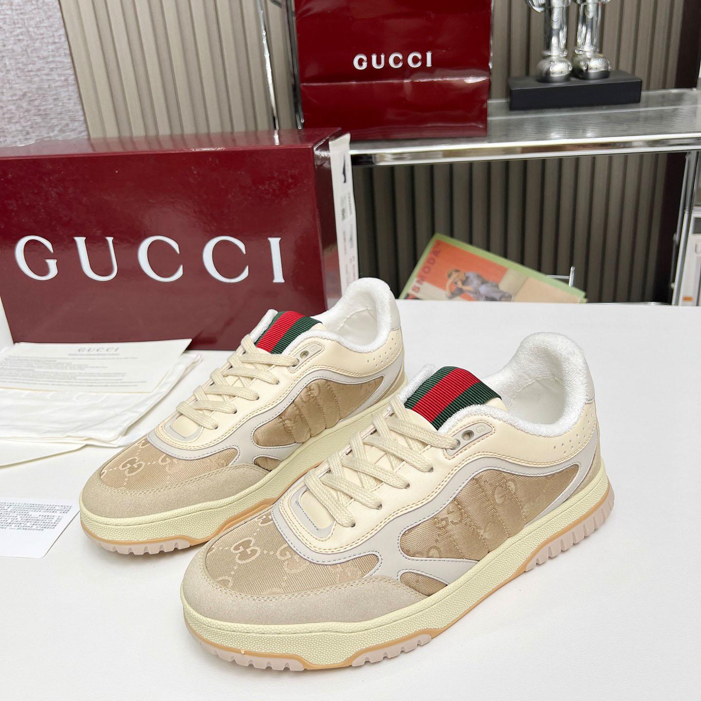 Gucci Re-Web Sneakers - FashionPlug