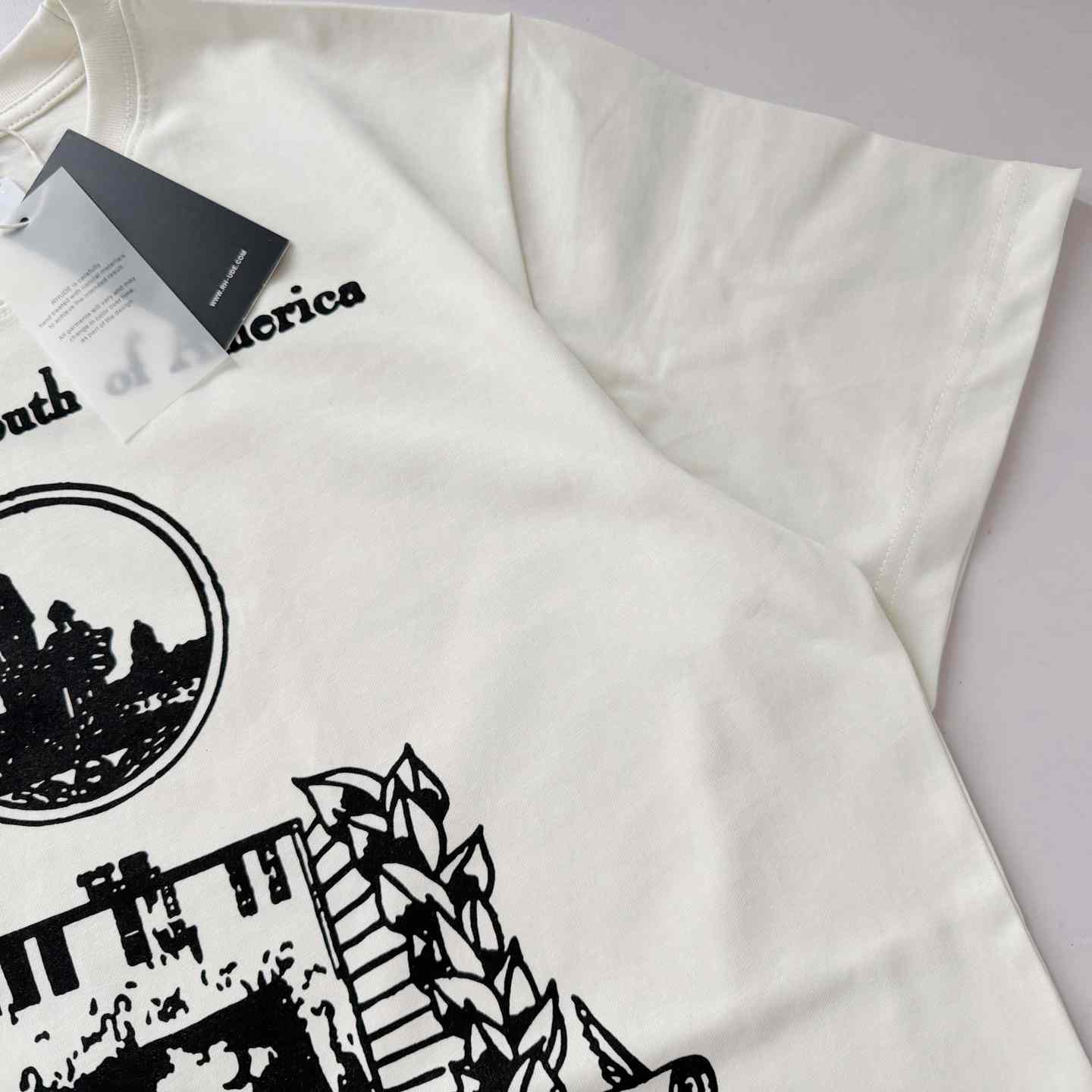 Rhude Youth Of America Tee 'White' - FashionPlug
