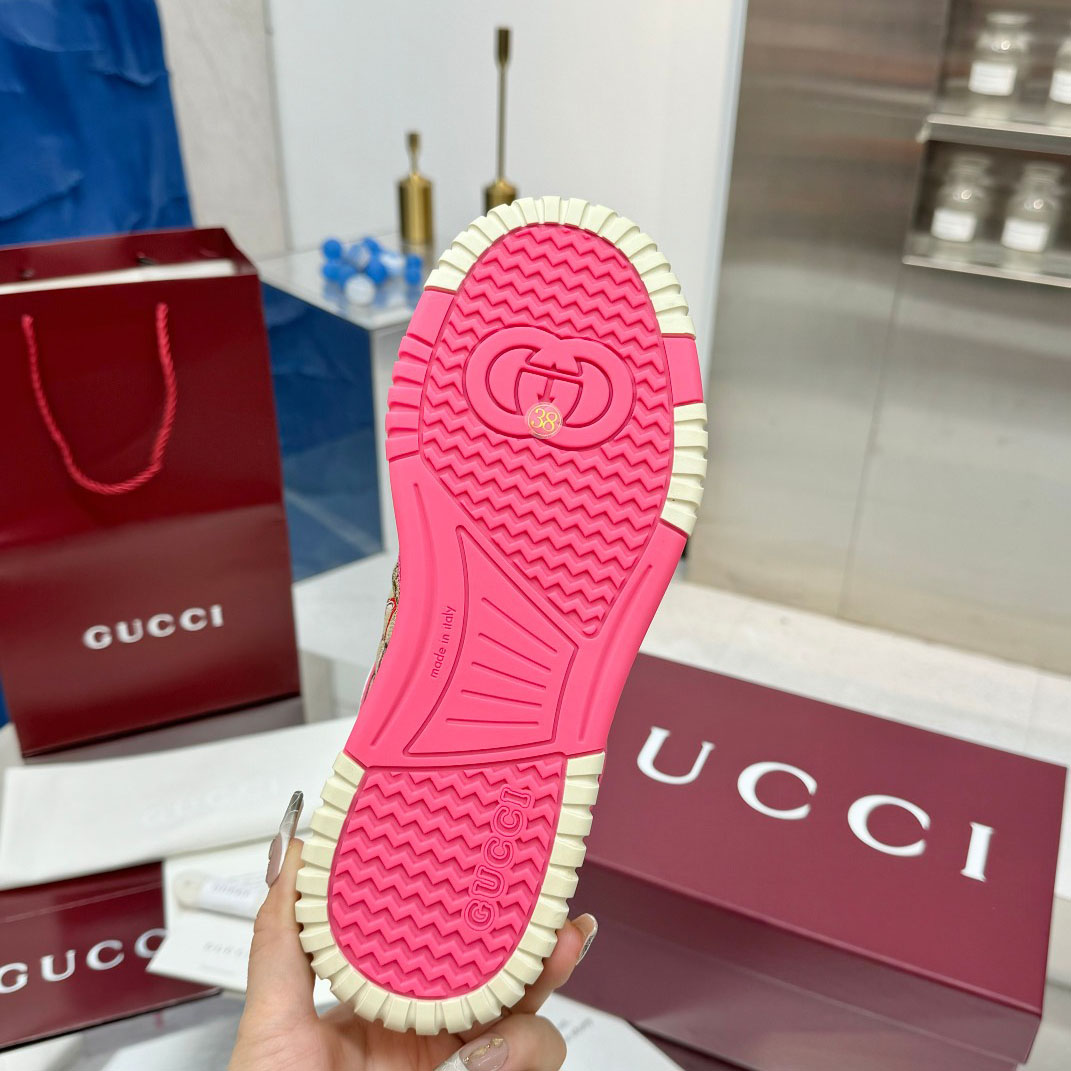 Gucci Re-Web Sneakers - FashionPlug