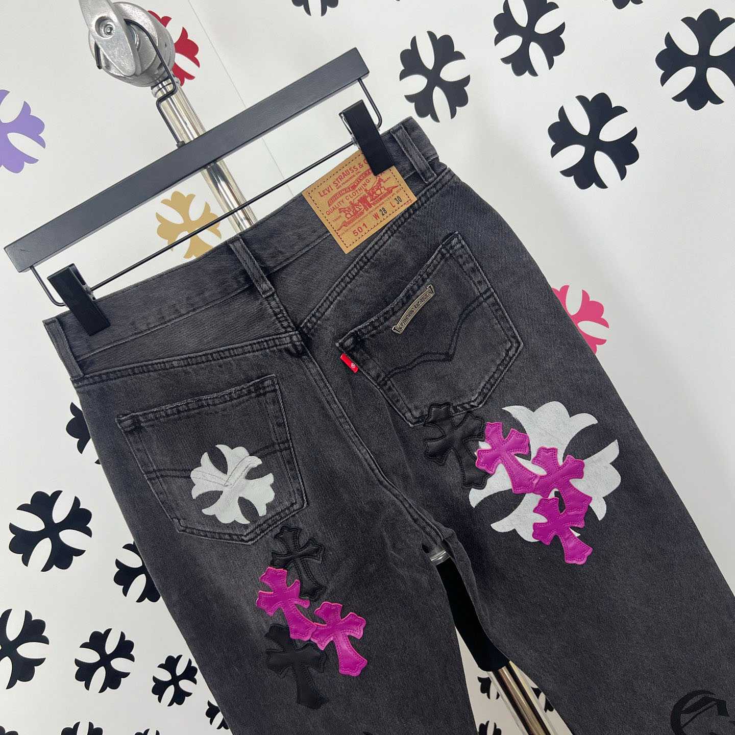 Chrome Hearts Jeans - FashionPlug
