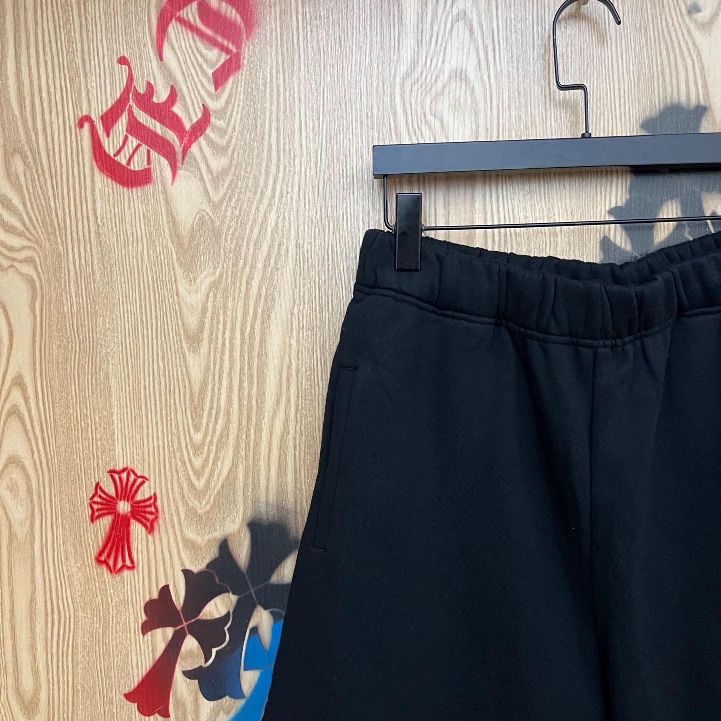 Chrome Hearts Cross Patch Sweatshorts - FashionPlug