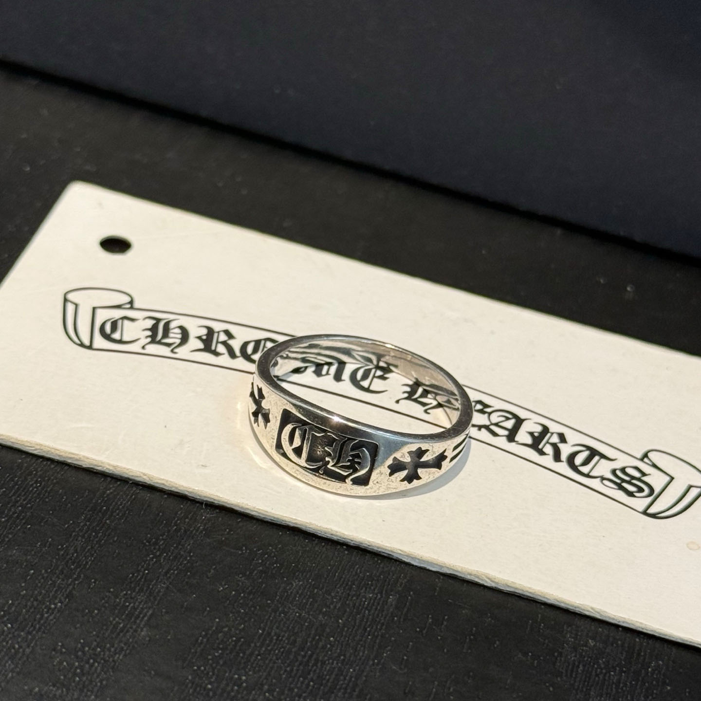 Chrome Heart Ring - FashionPlug