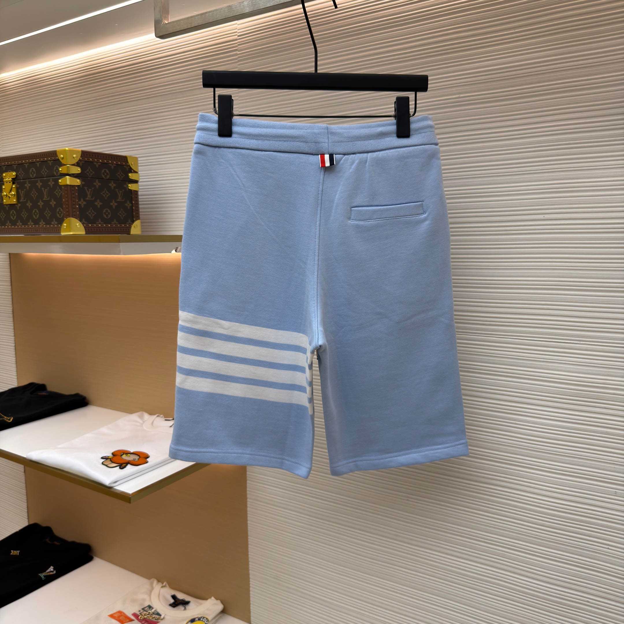 Thom Browne Classic Loopback 4-Bar Sweat Shorts - FashionPlug