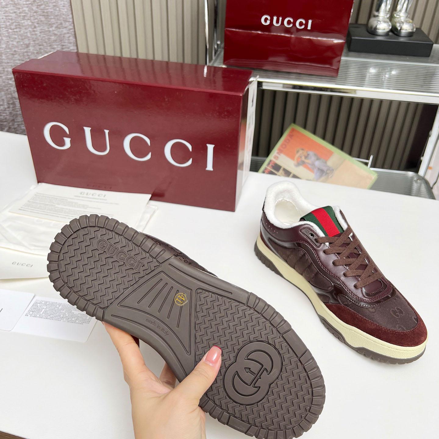 Gucci Re-Web Sneakers - FashionPlug