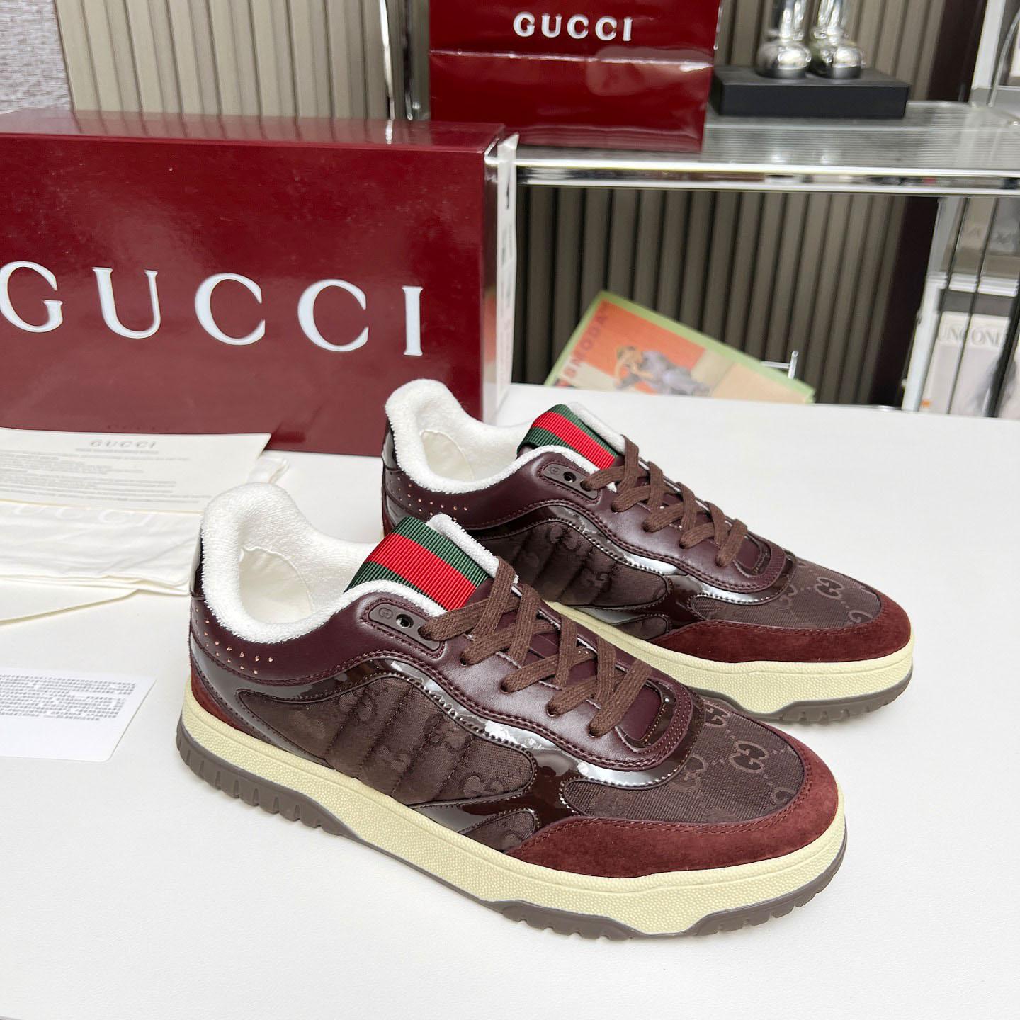 Gucci Re-Web Sneakers - FashionPlug