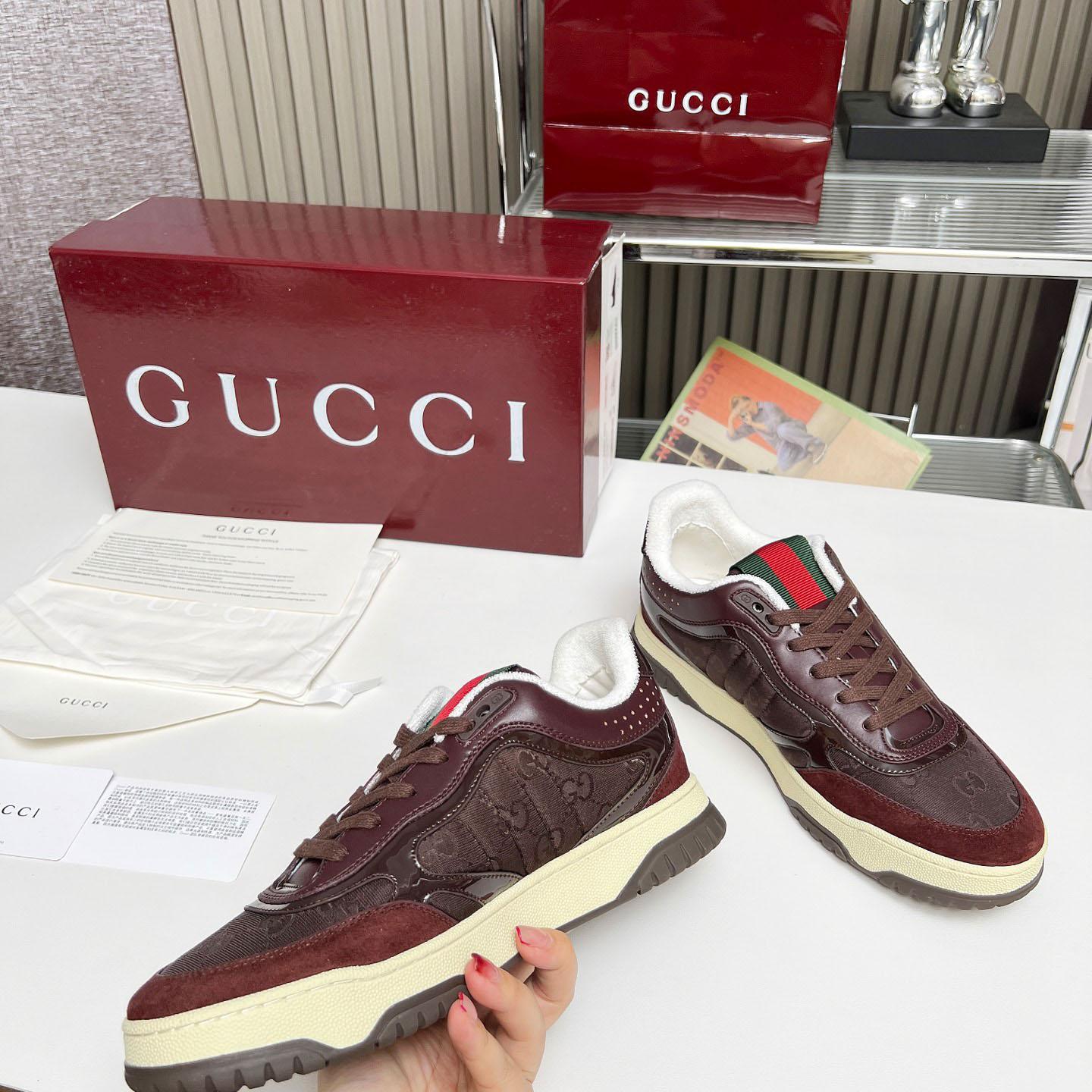 Gucci Re-Web Sneakers - FashionPlug