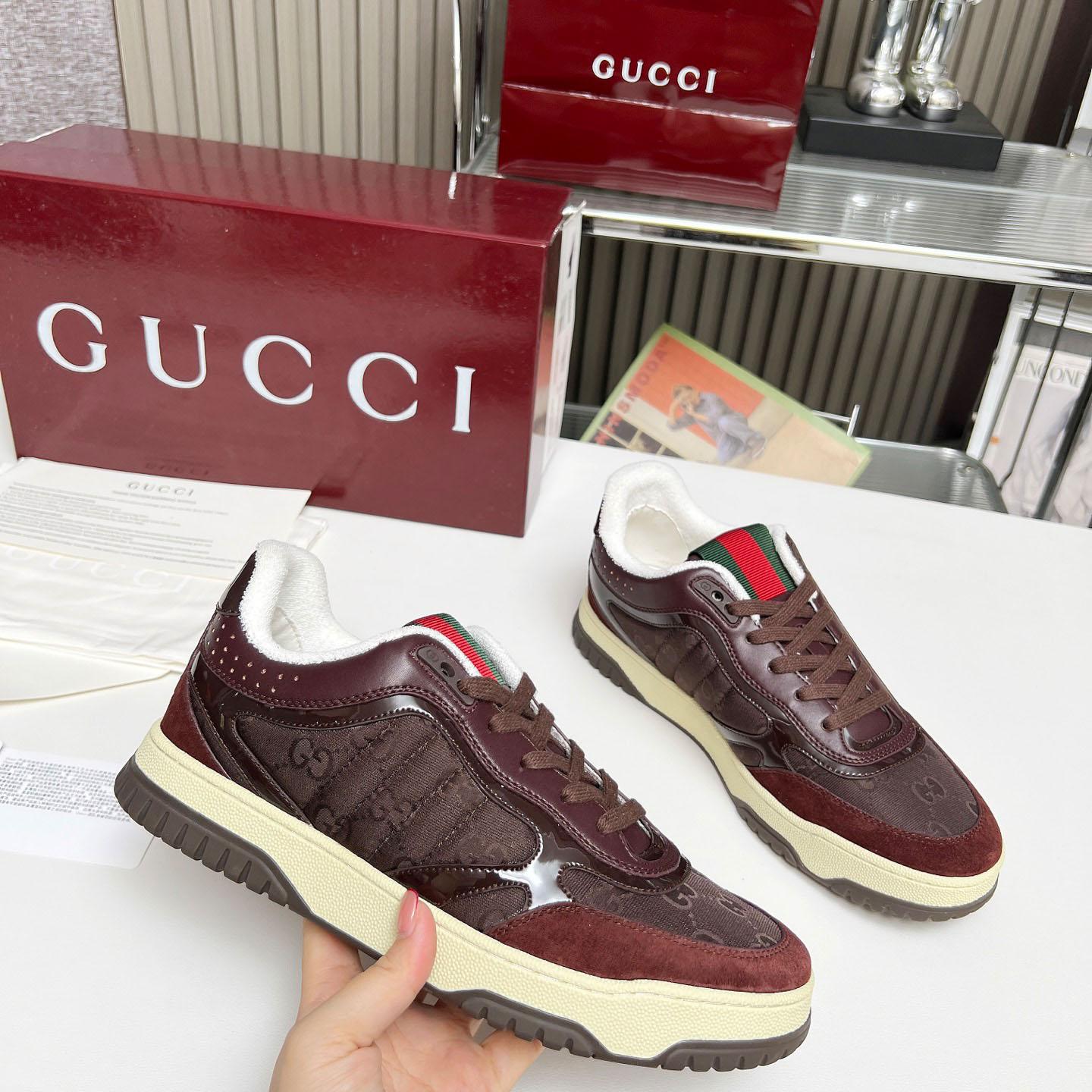 Gucci Re-Web Sneakers - FashionPlug