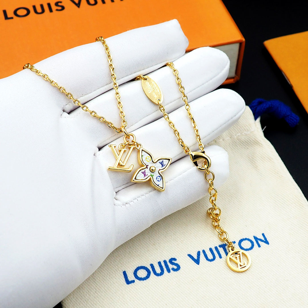 Louis Vuitton LV x TM Monogram Multicolor Necklace M03737 - FashionPlug