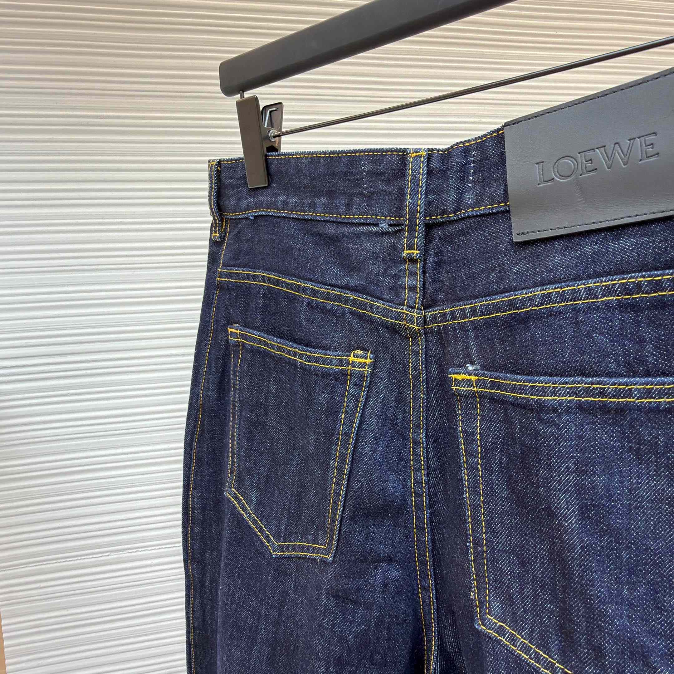 Loewe Anagram Barrel Jeans  - FashionPlug
