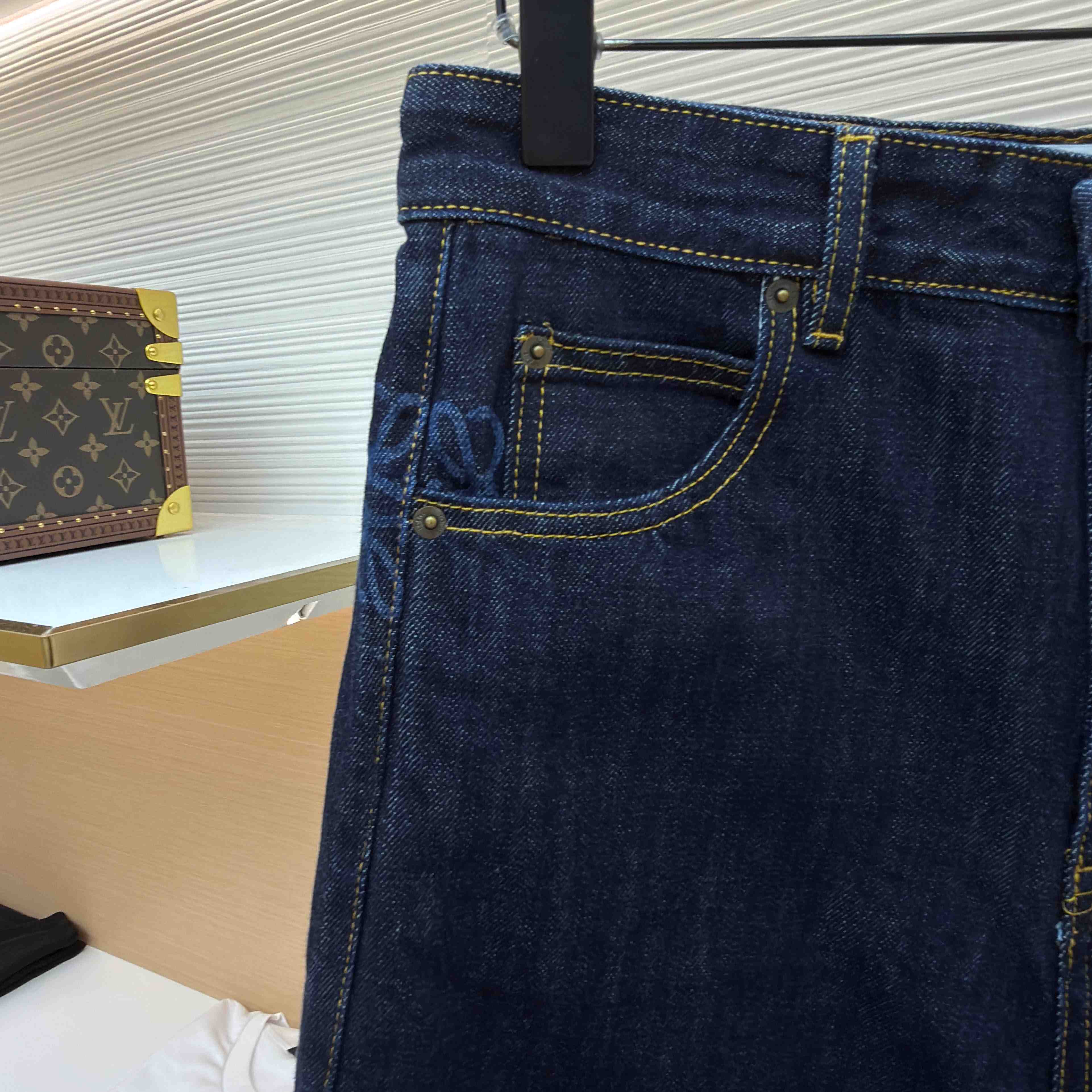 Loewe Anagram Barrel Jeans  - FashionPlug