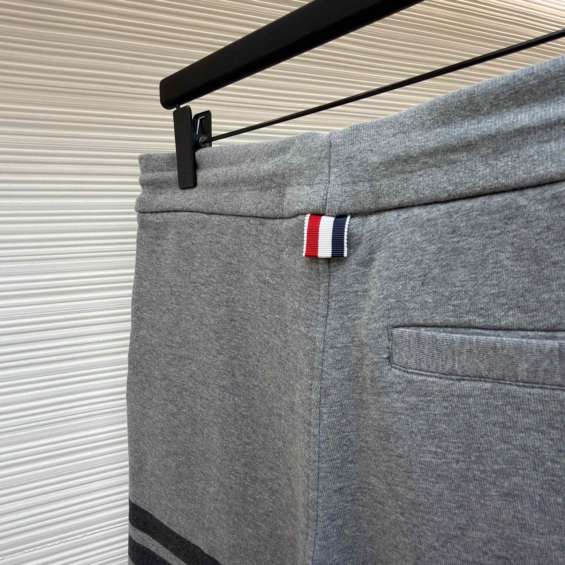 Thom Browne Classic Tonal 4 Bar Sweat Shorts - FashionPlug