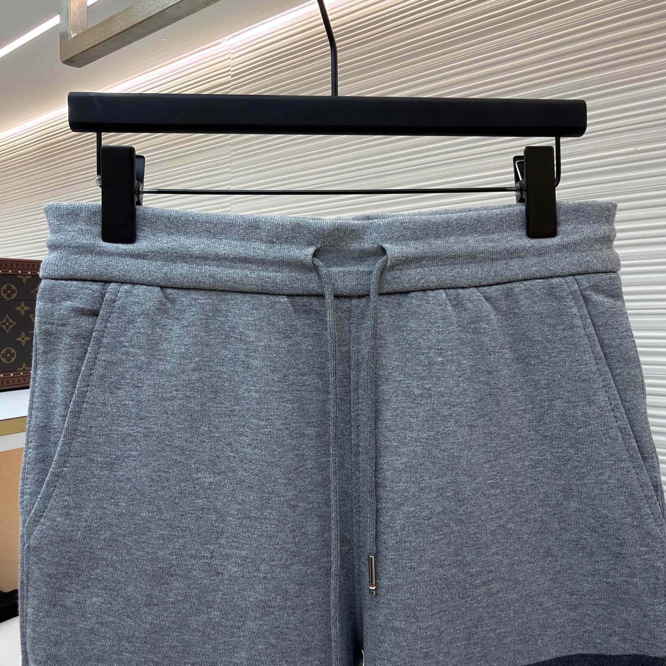Thom Browne Classic Tonal 4 Bar Sweat Shorts - FashionPlug