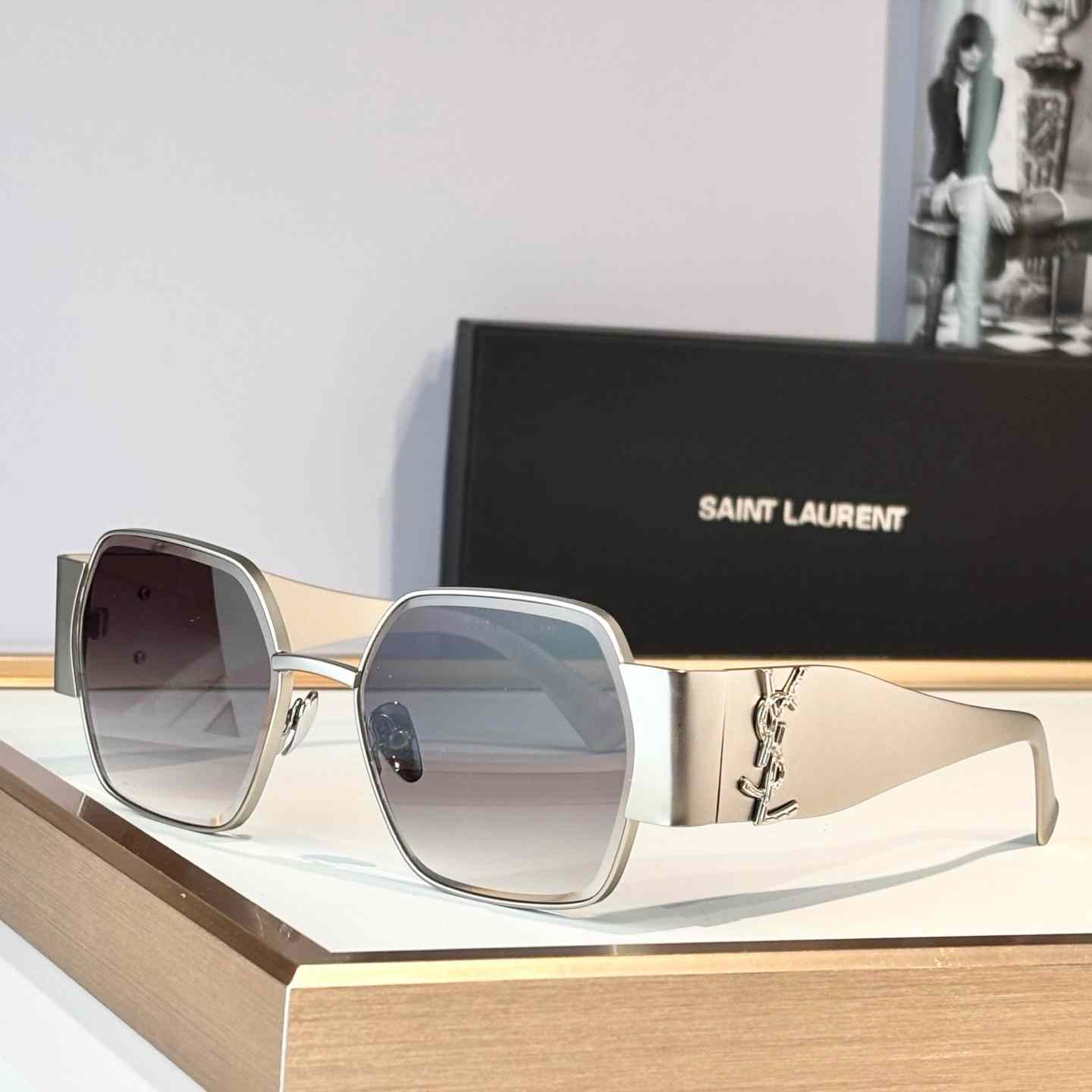 Saint Laurent SLM1721L Sunglasses   - FashionPlug