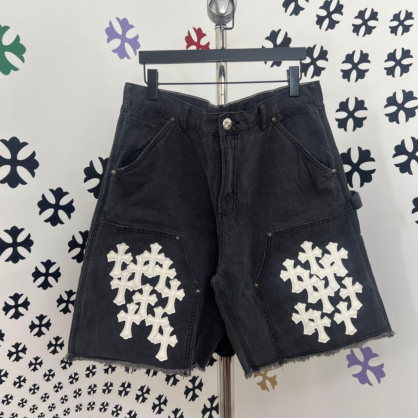 Chrome Hearts Denim Shorts - FashionPlug