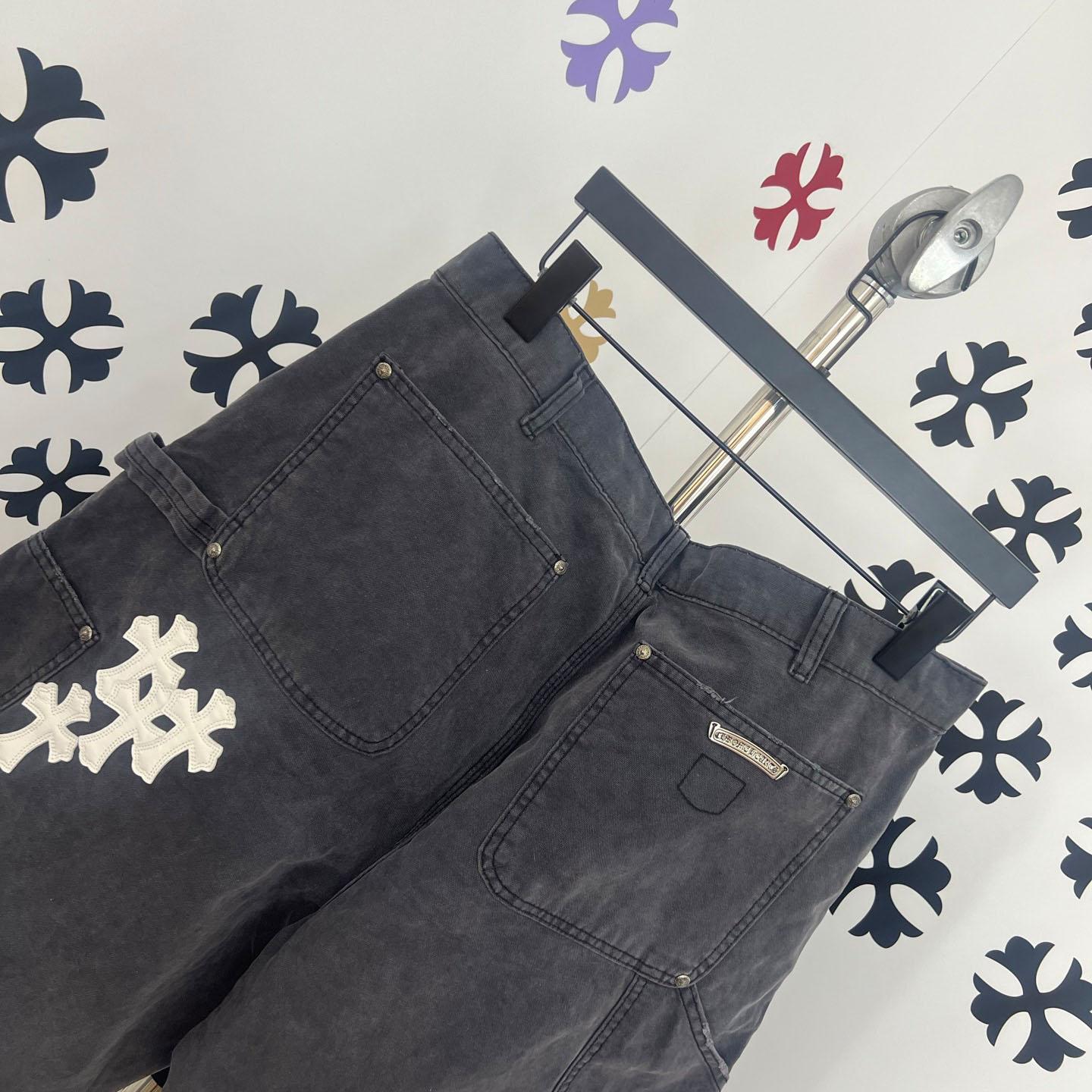 Chrome Hearts Denim Shorts - FashionPlug