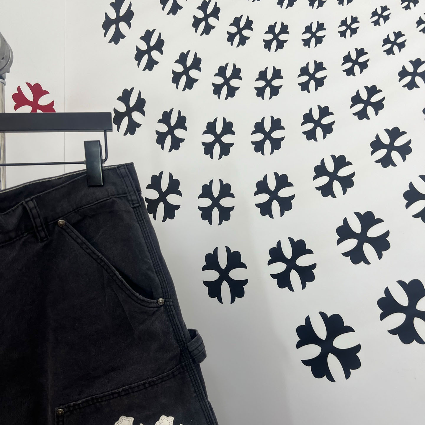 Chrome Hearts Denim Shorts - FashionPlug