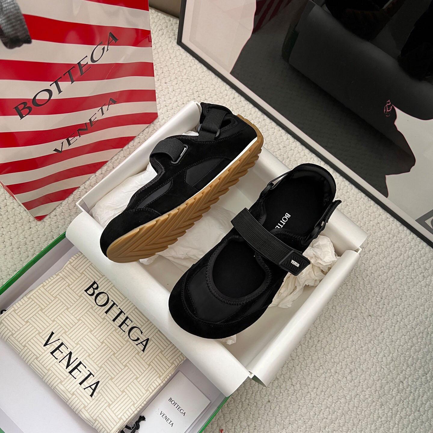 Bottega Veneta Orbit Flash Mary-Jane Sneaker - FashionPlug