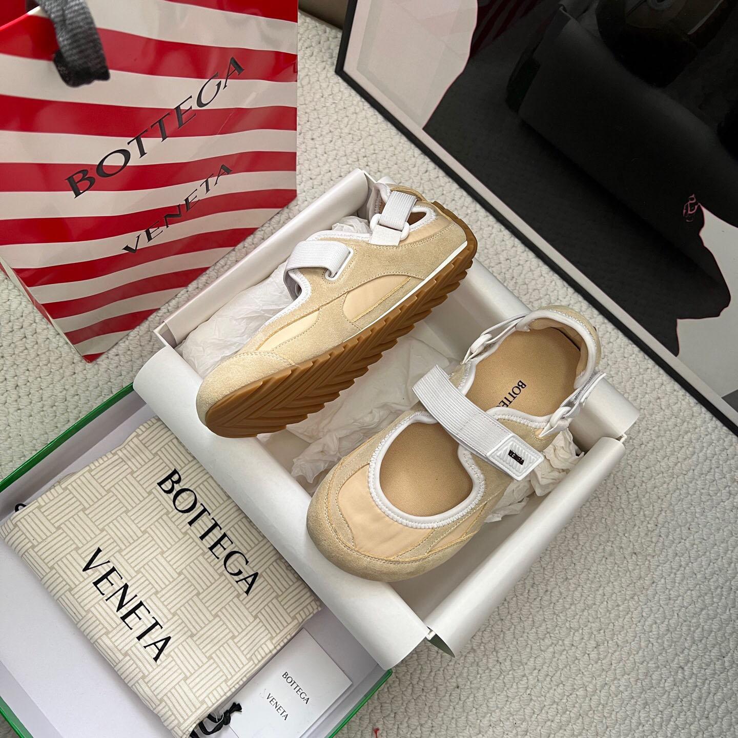 Bottega Veneta Orbit Flash Mary-Jane Sneaker - FashionPlug