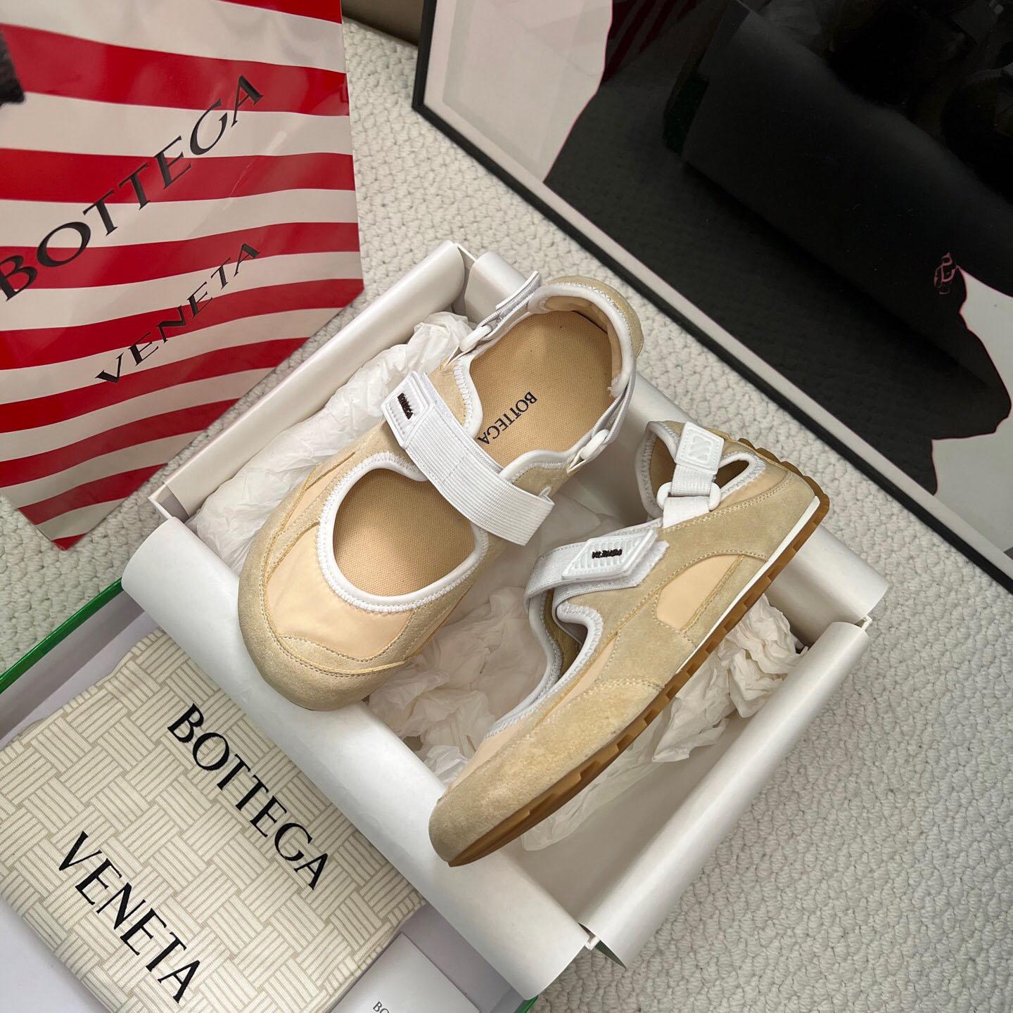 Bottega Veneta Orbit Flash Mary-Jane Sneaker - FashionPlug