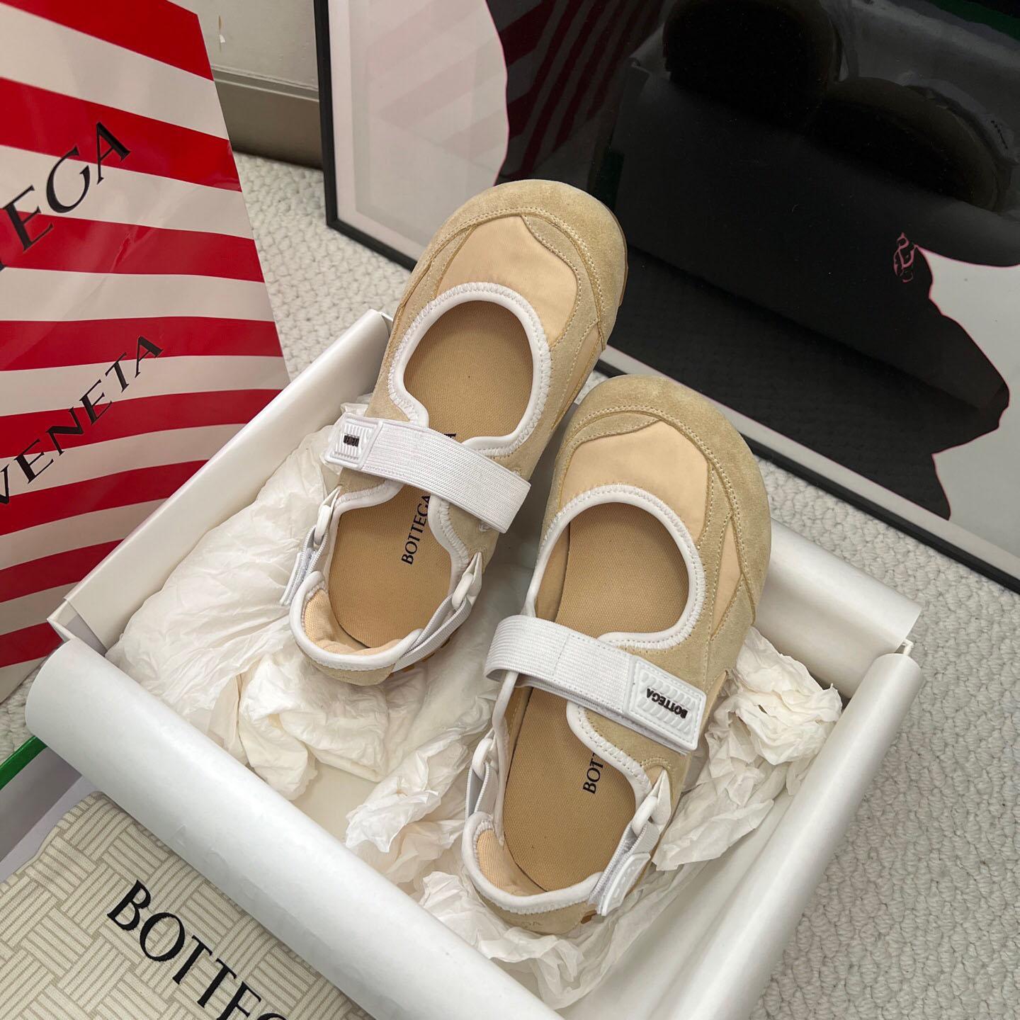 Bottega Veneta Orbit Flash Mary-Jane Sneaker - FashionPlug