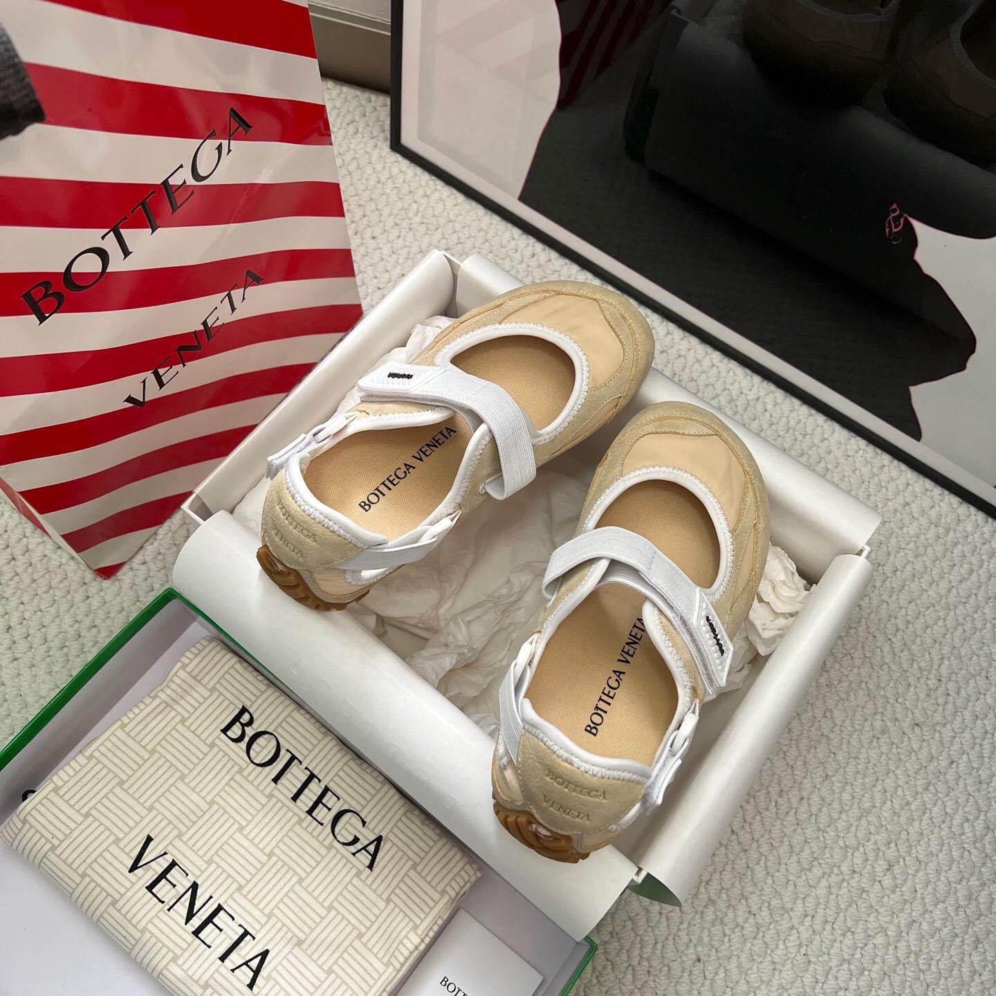 Bottega Veneta Orbit Flash Mary-Jane Sneaker - FashionPlug