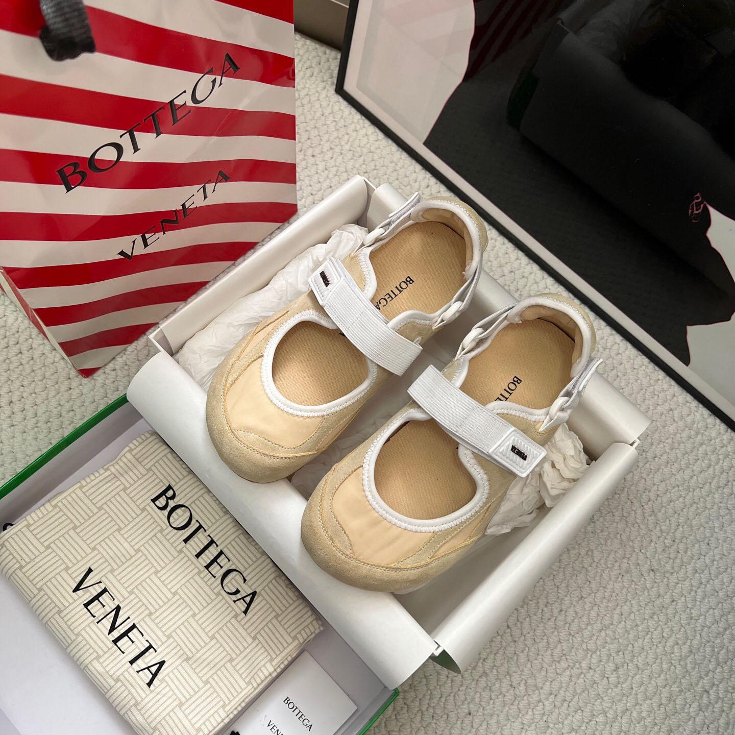 Bottega Veneta Orbit Flash Mary-Jane Sneaker - FashionPlug