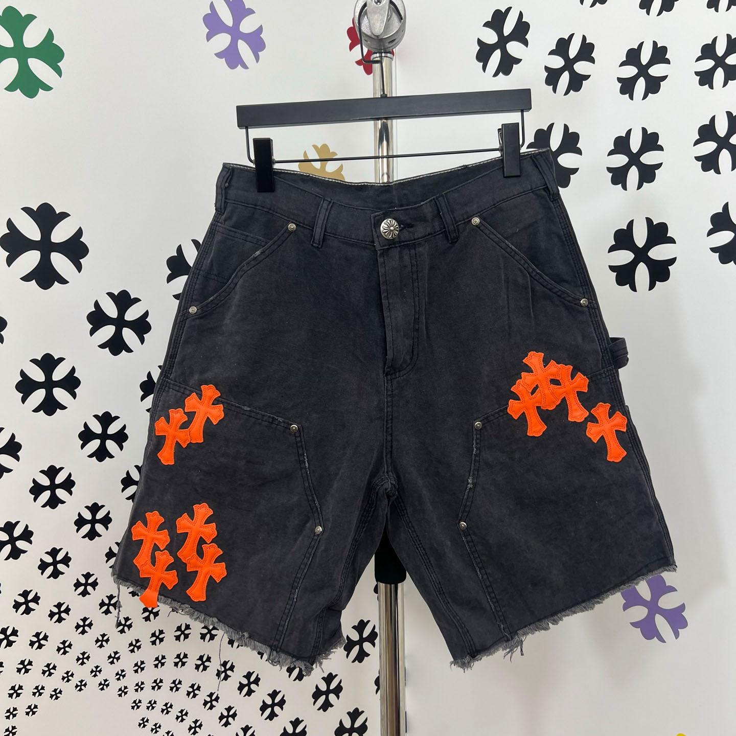 Chrome Hearts Denim Shorts - FashionPlug