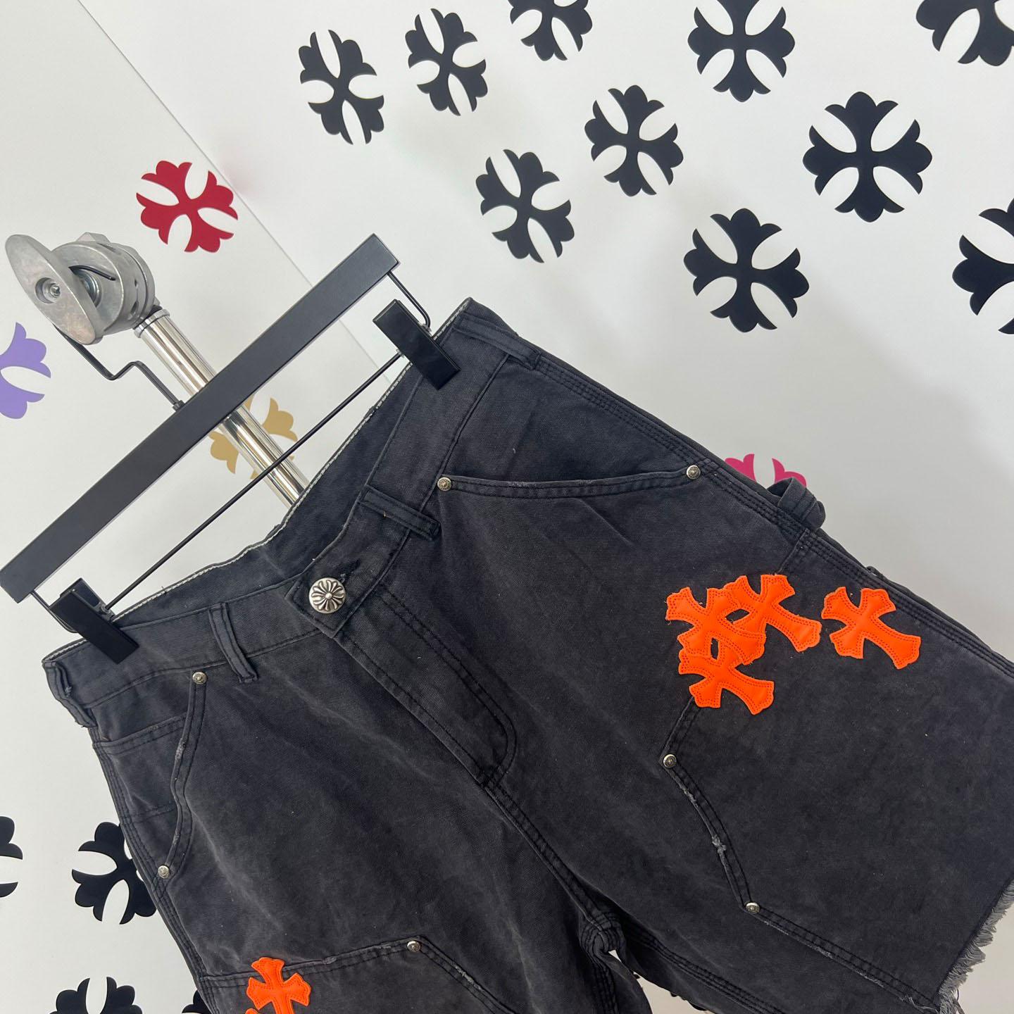 Chrome Hearts Denim Shorts - FashionPlug