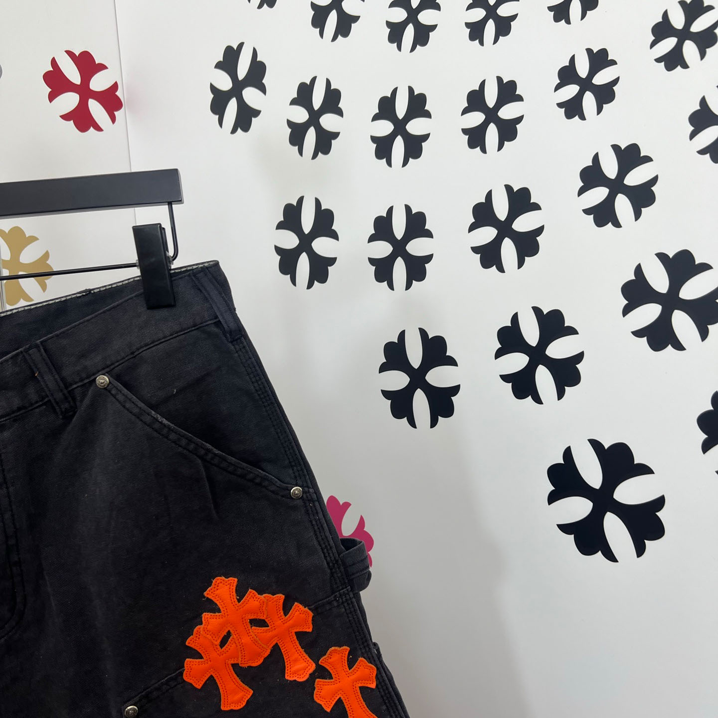 Chrome Hearts Denim Shorts - FashionPlug