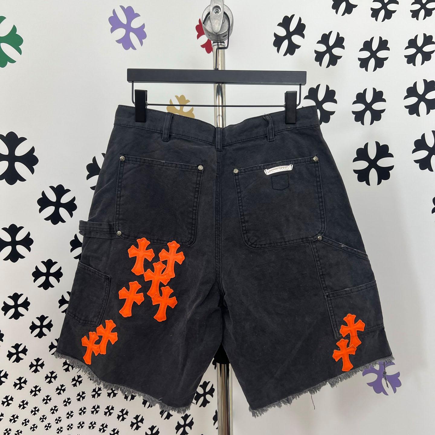 Chrome Hearts Denim Shorts - FashionPlug
