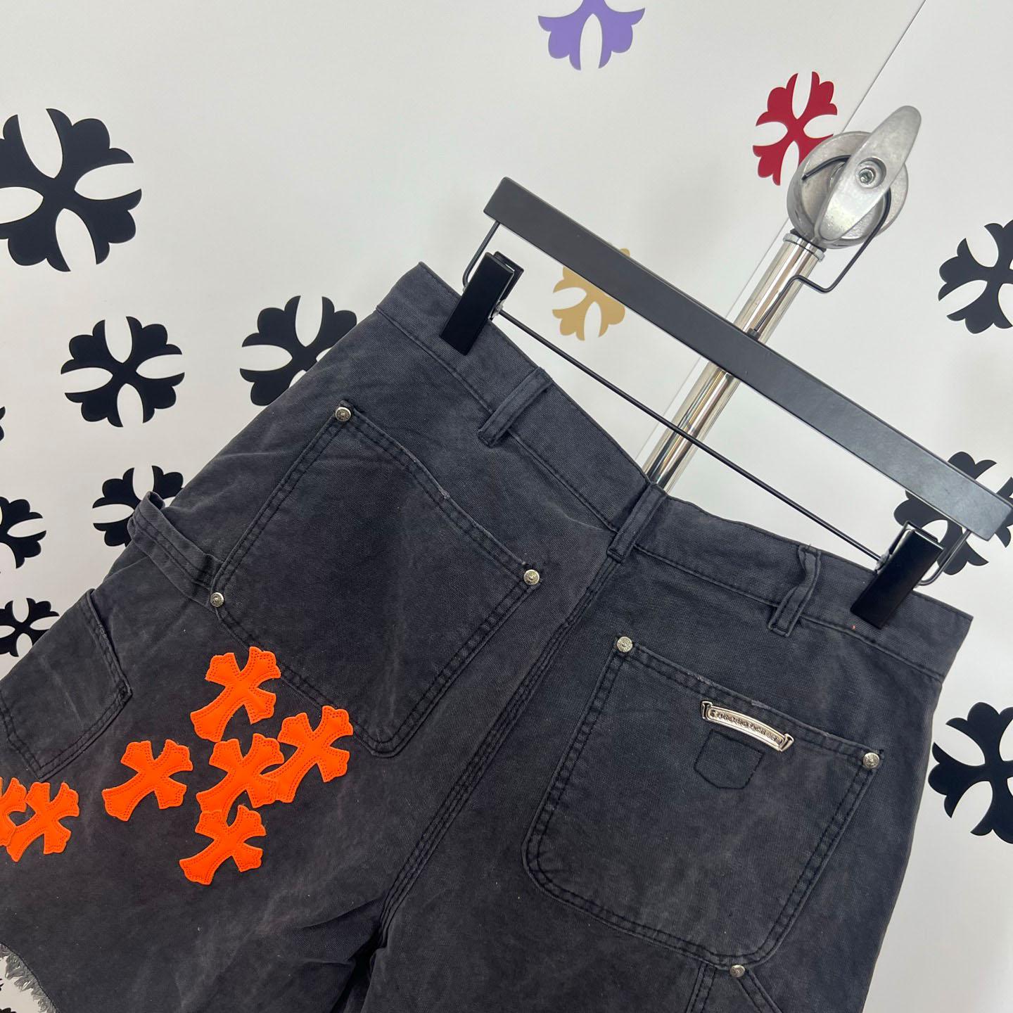 Chrome Hearts Denim Shorts - FashionPlug