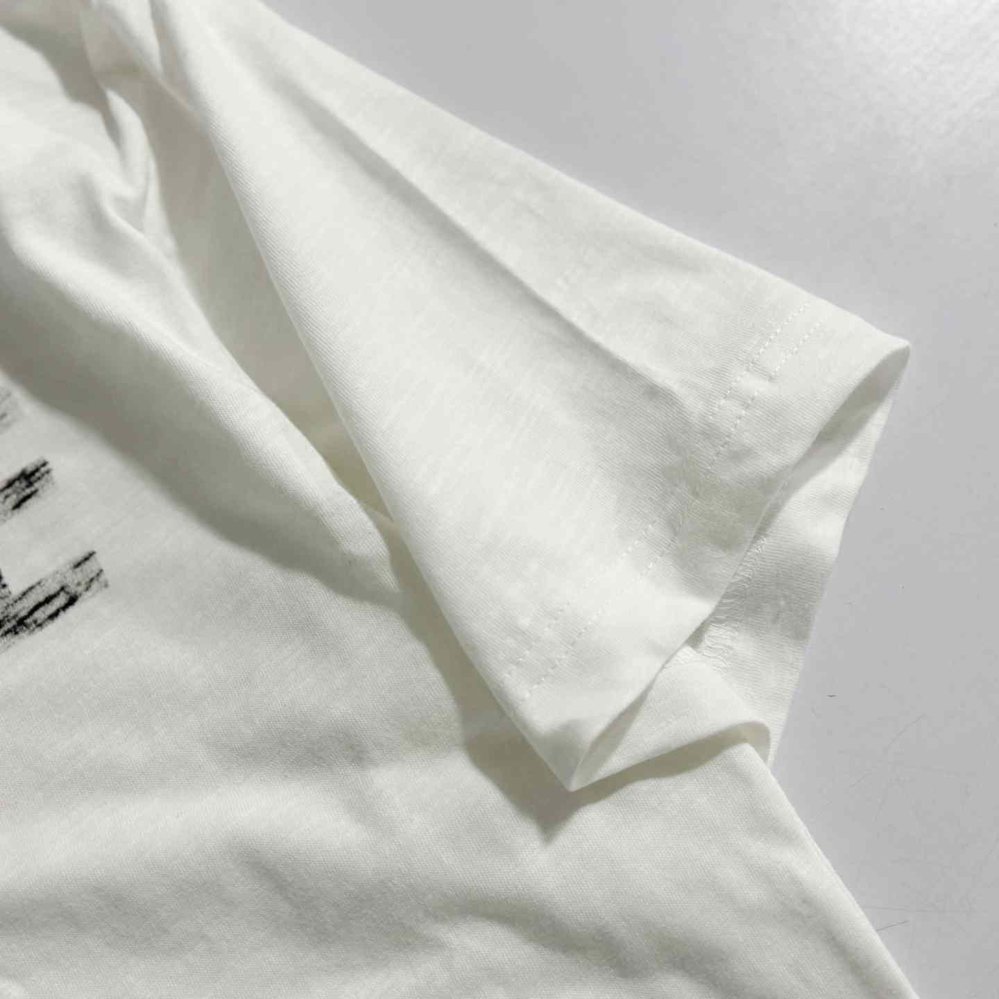 Rhude Logo Slub T-shirt - FashionPlug