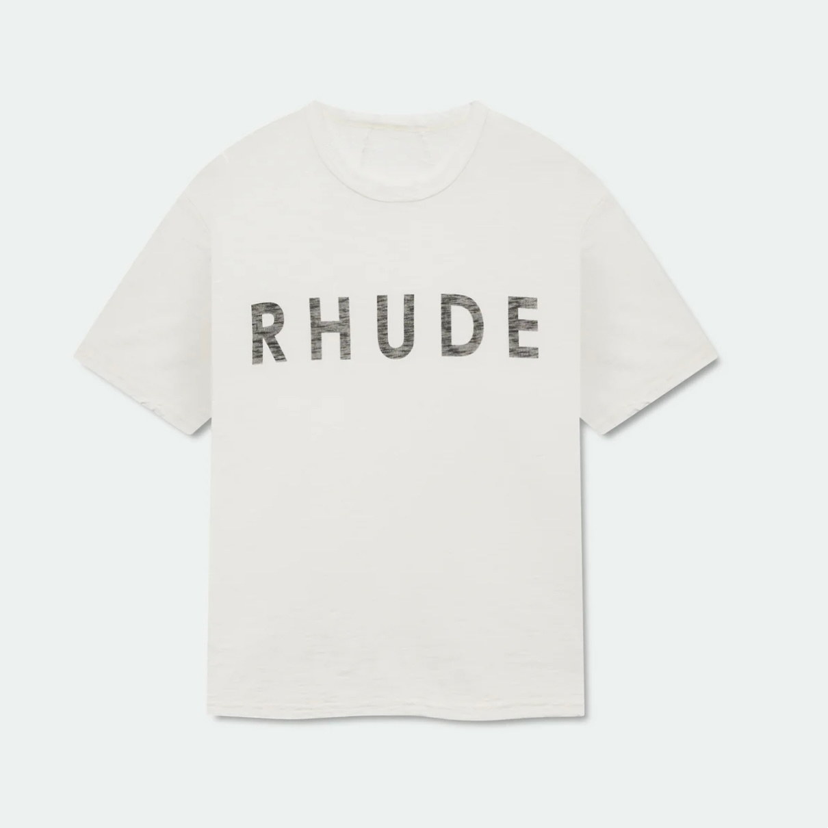 Rhude Logo Slub T-shirt - FashionPlug