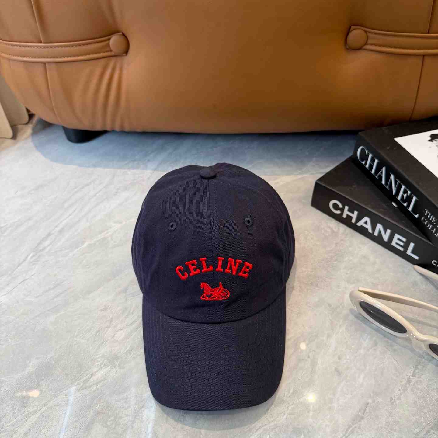 Celine Richelieu Cap IN Cotton Twill - FashionPlug