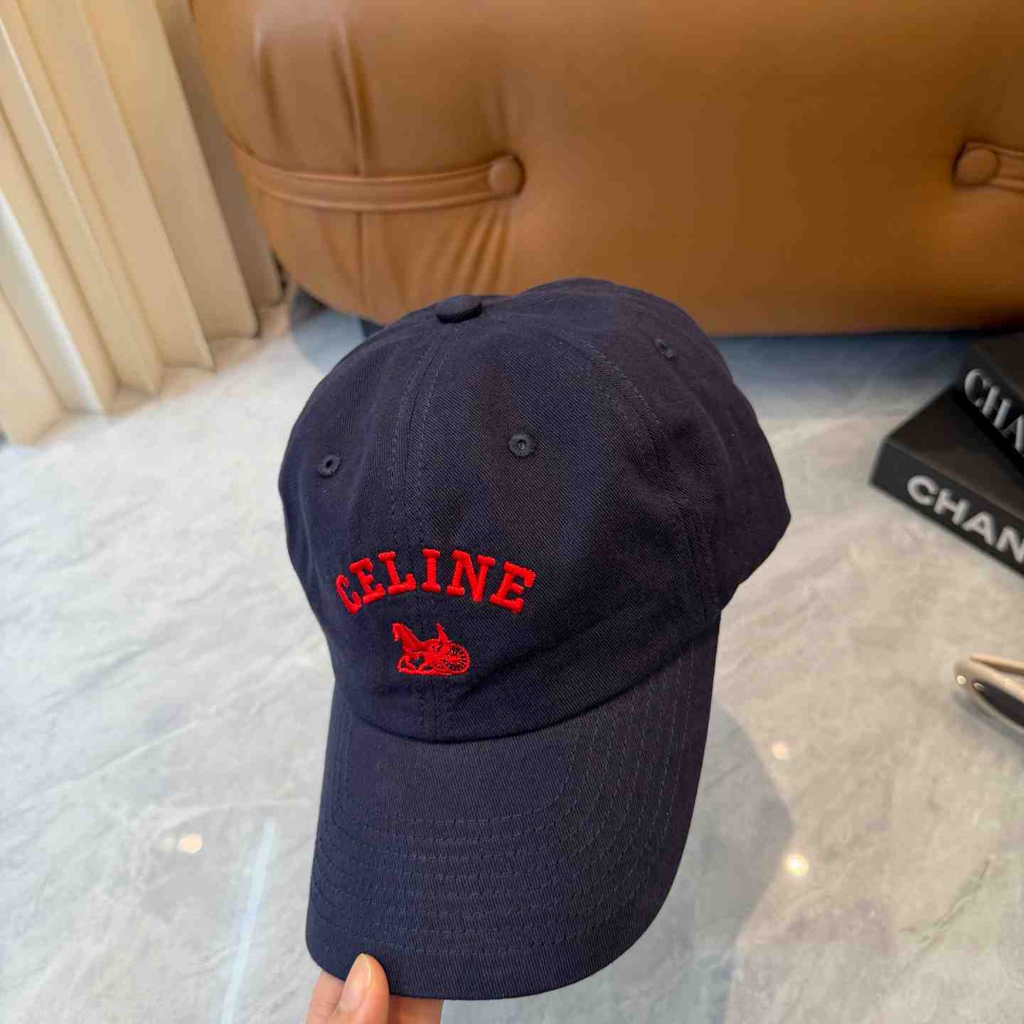 Celine Richelieu Cap IN Cotton Twill - FashionPlug