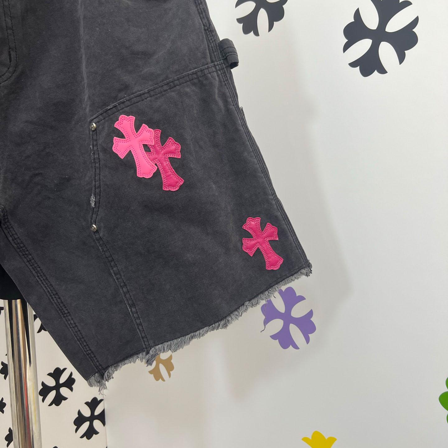 Chrome Hearts Denim Shorts - FashionPlug