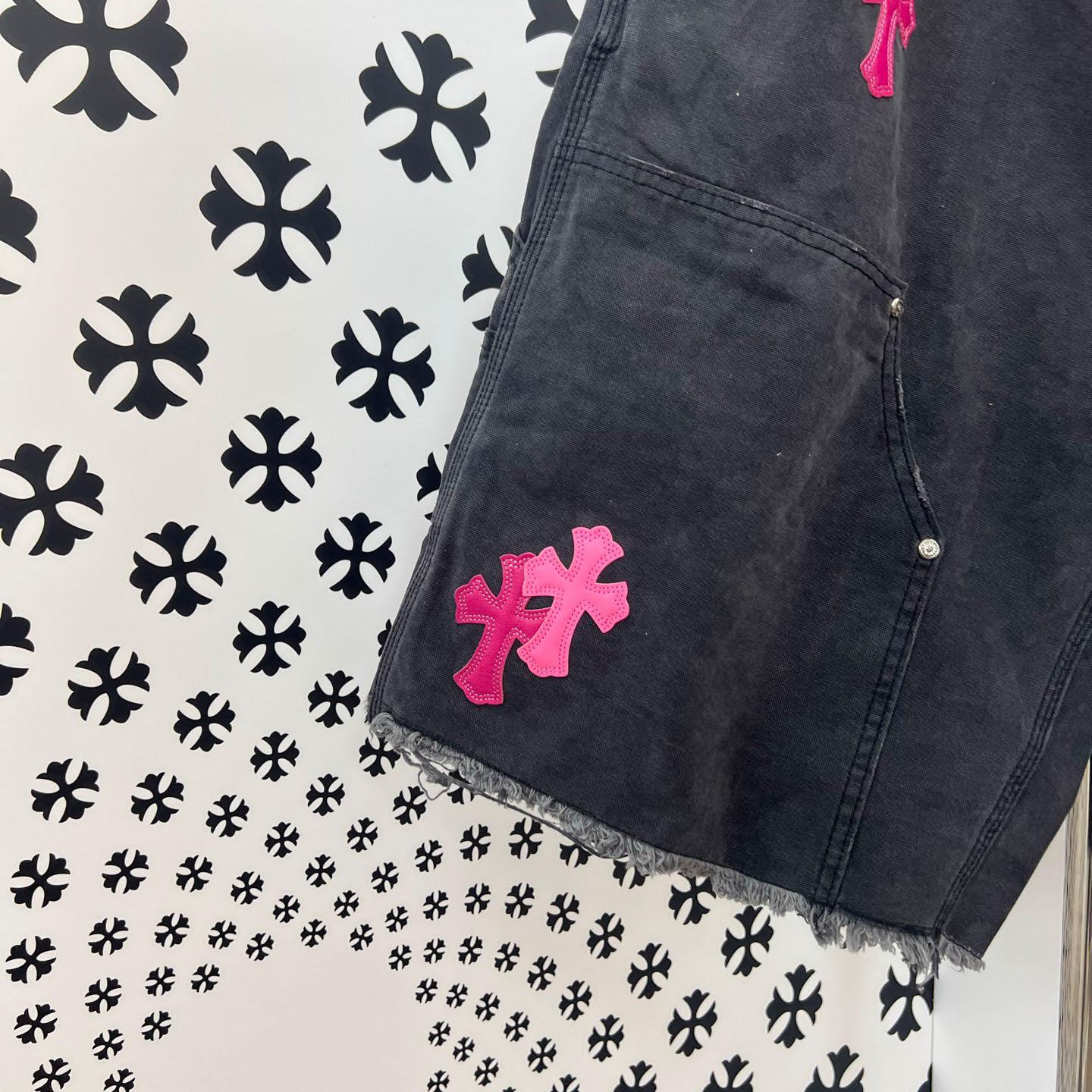 Chrome Hearts Denim Shorts - FashionPlug