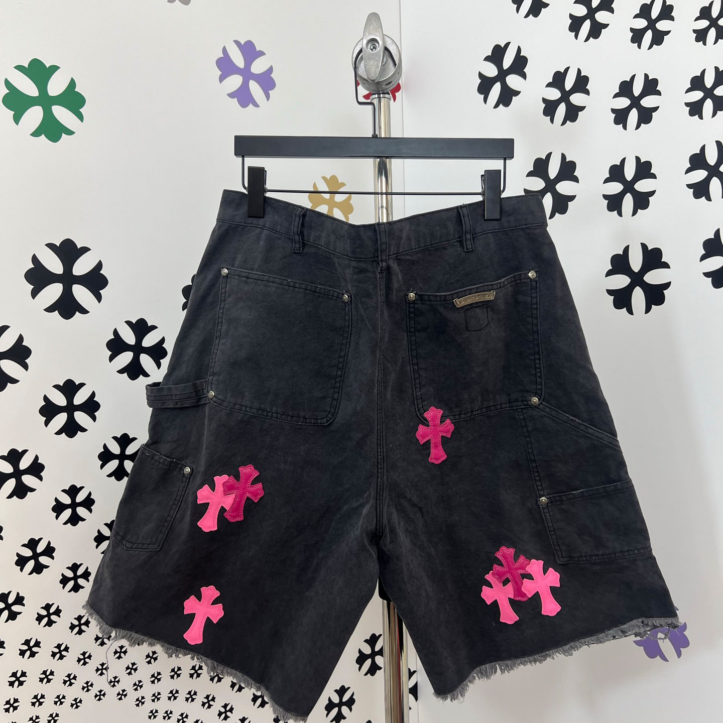 Chrome Hearts Denim Shorts - FashionPlug