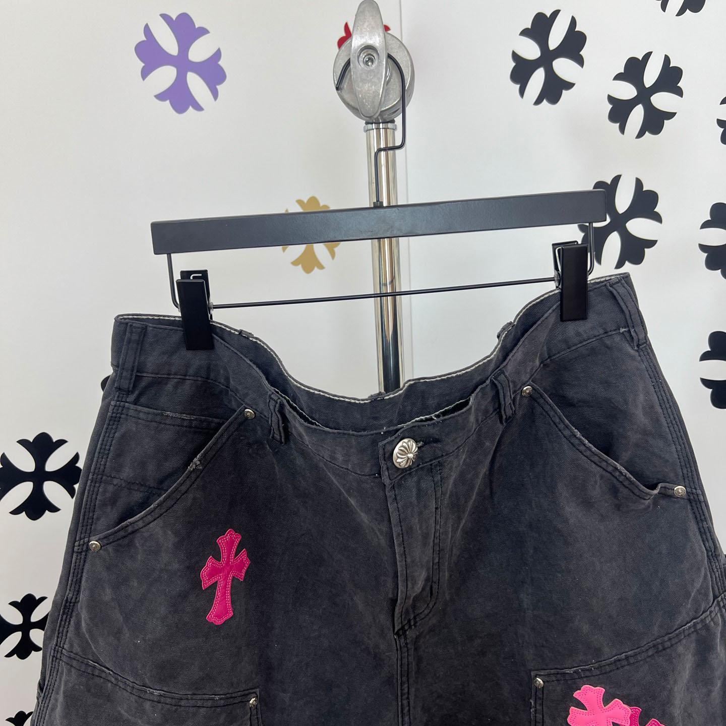 Chrome Hearts Denim Shorts - FashionPlug