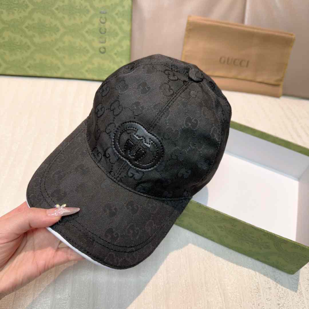 Gucci GG Nylon Baseball Hat - FashionPlug