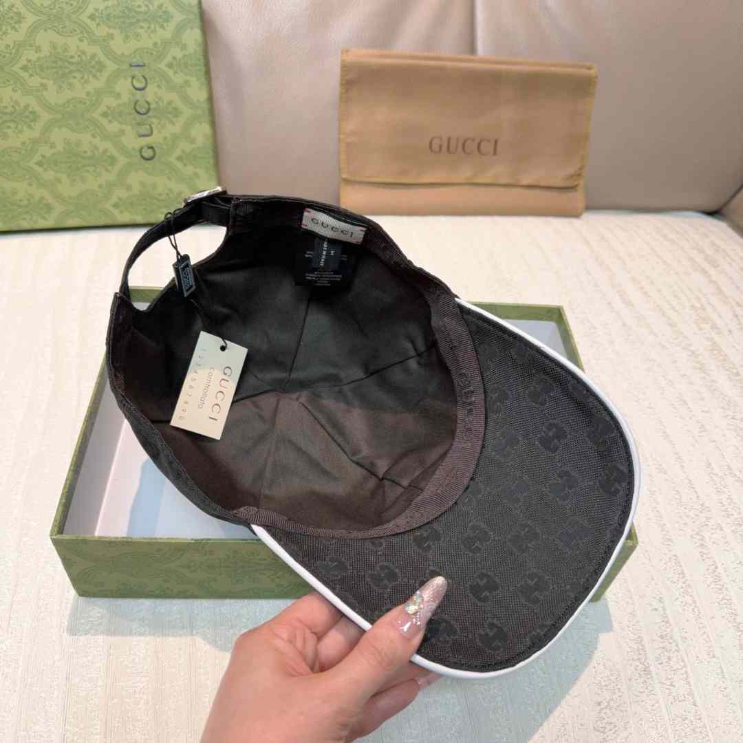 Gucci GG Nylon Baseball Hat - FashionPlug