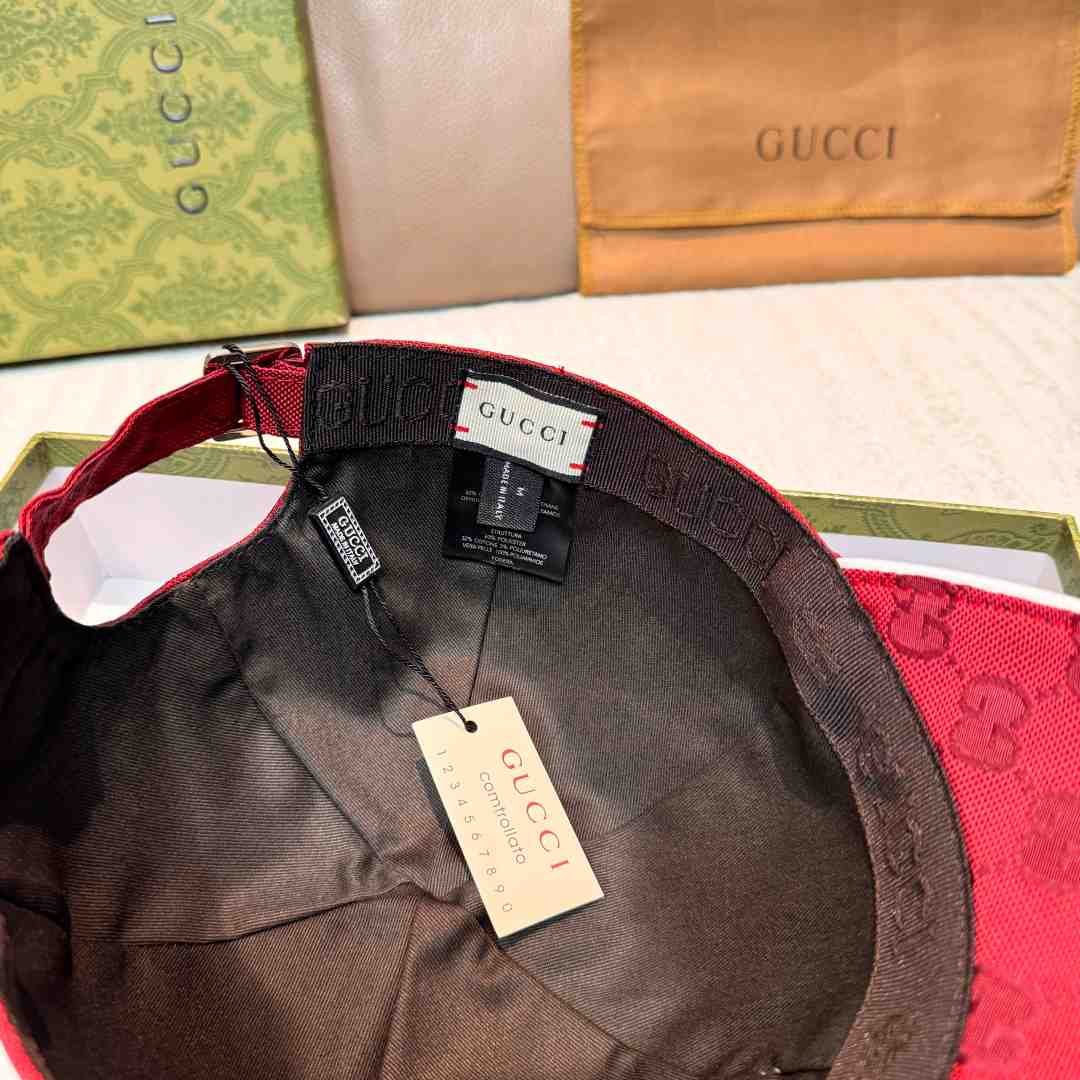 Gucci GG Nylon Baseball Hat - FashionPlug