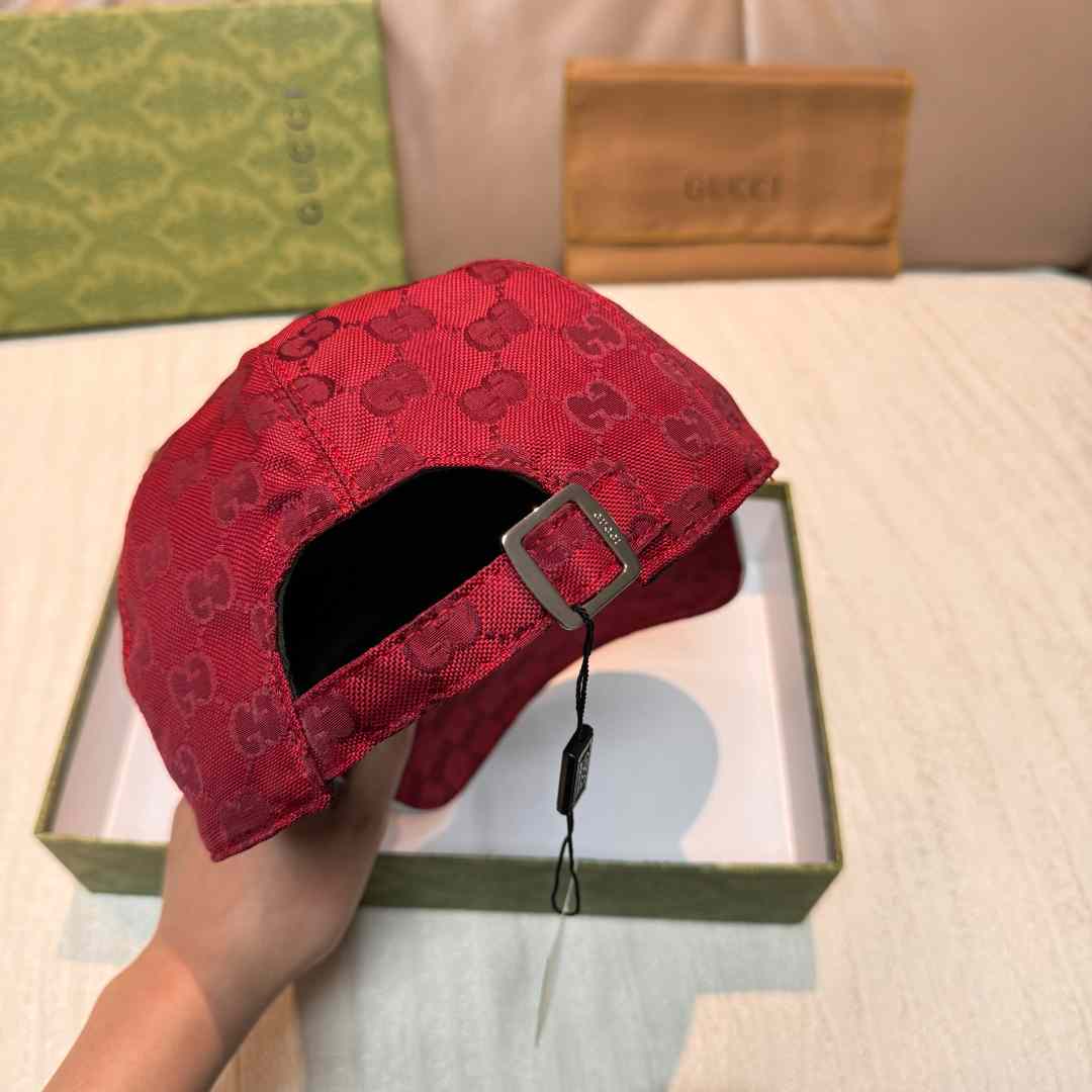 Gucci GG Nylon Baseball Hat - FashionPlug
