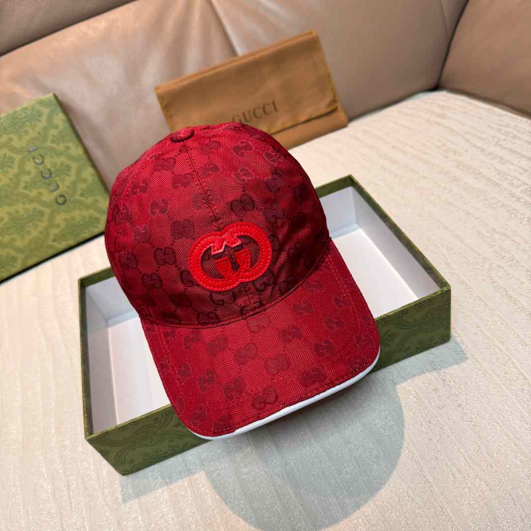 Gucci GG Nylon Baseball Hat - FashionPlug
