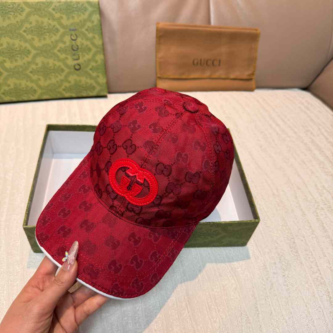 Gucci GG Nylon Baseball Hat - FashionPlug