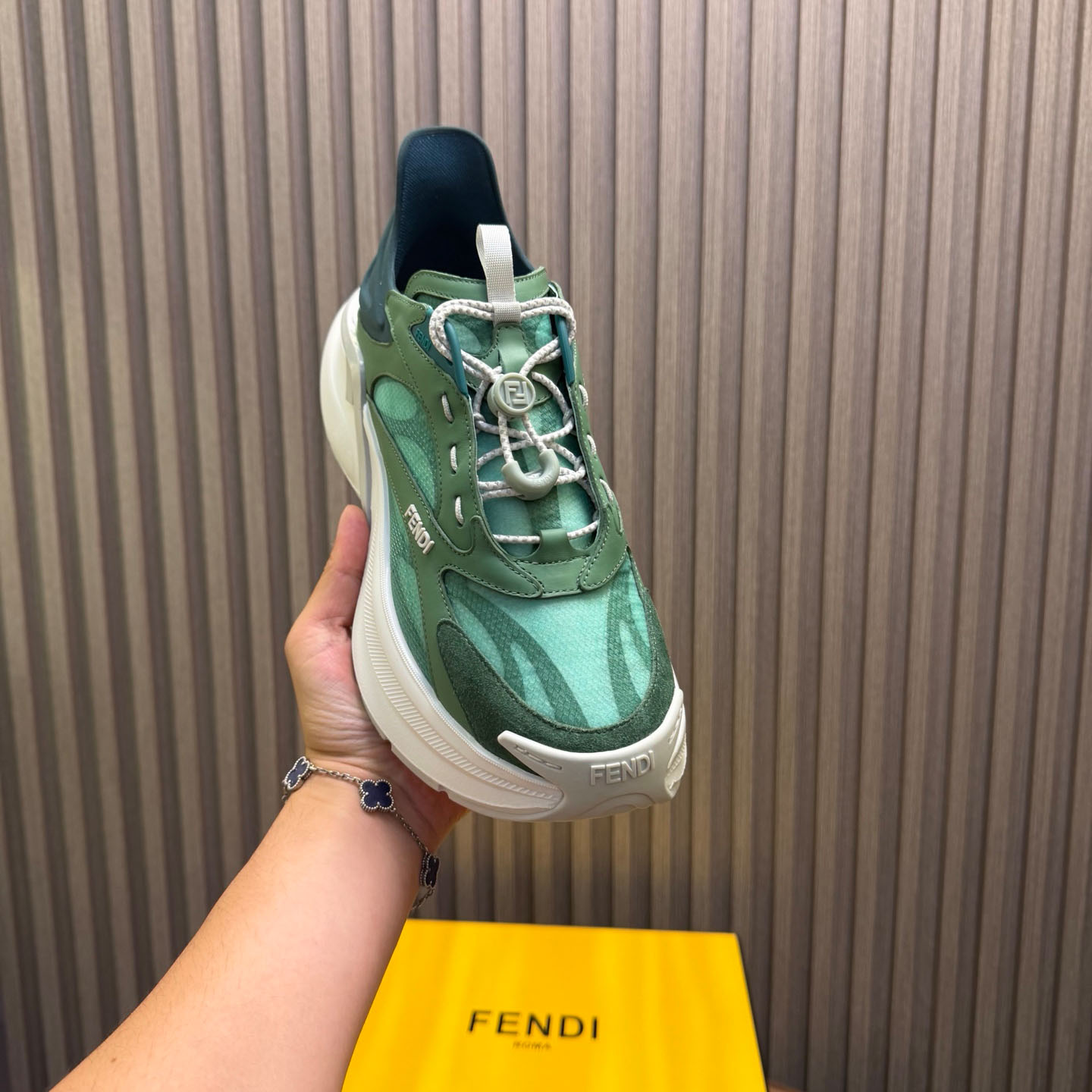 Fendi F-Light Sneakers - FashionPlug