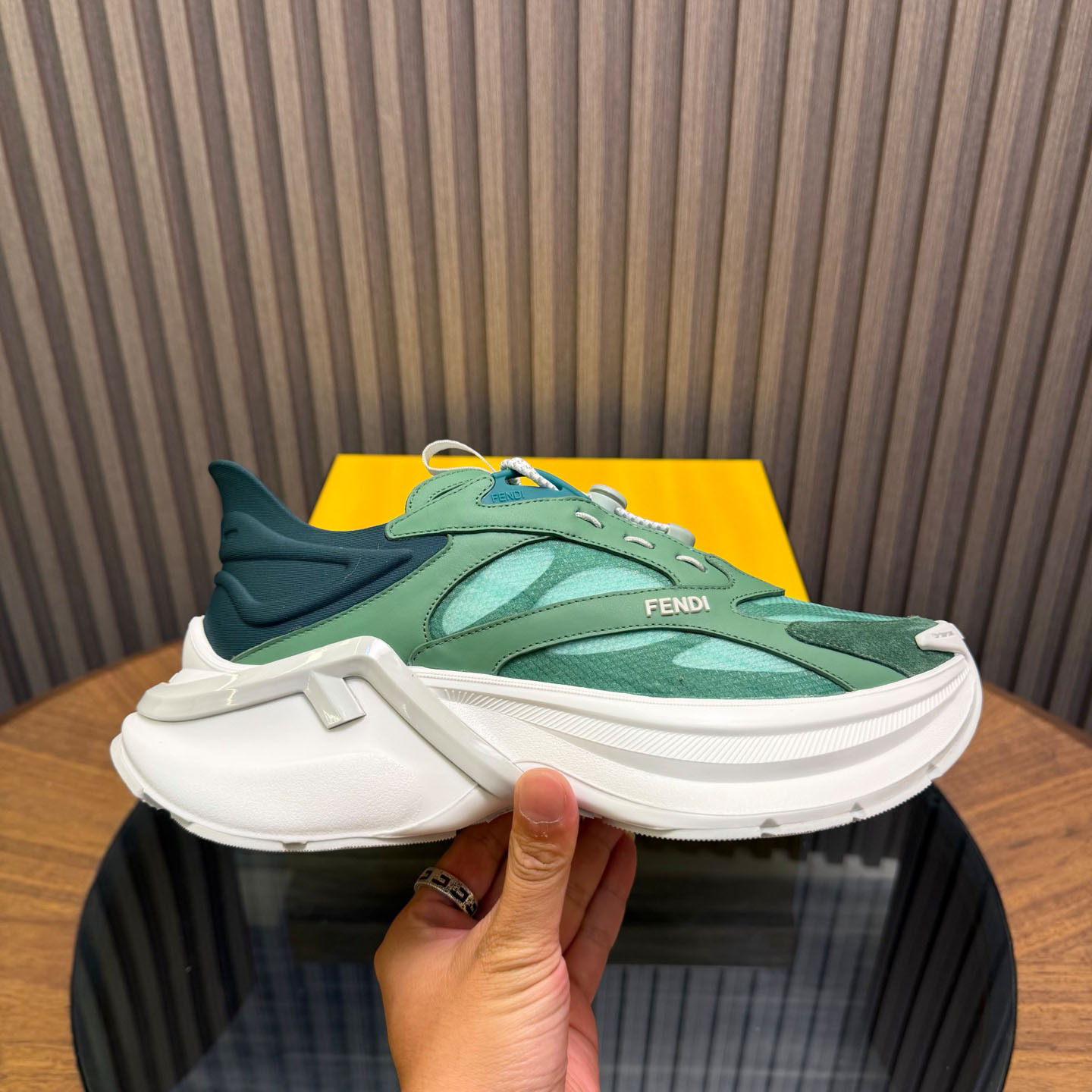 Fendi F-Light Sneakers - FashionPlug